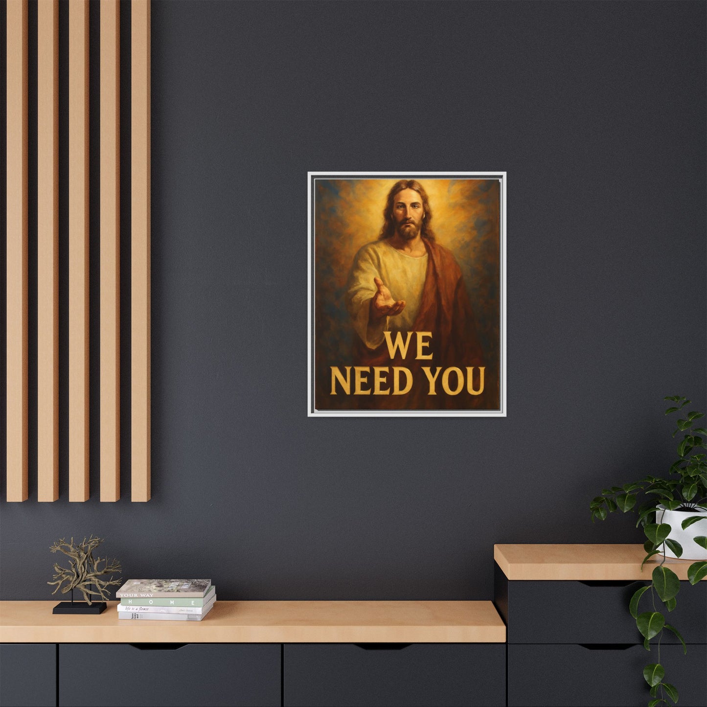 Framed Artwork, Motivational Wall Art, Home Decor, Christian Decor, Inspirational Gift, Religious Art, Spiritual Wall Decor
