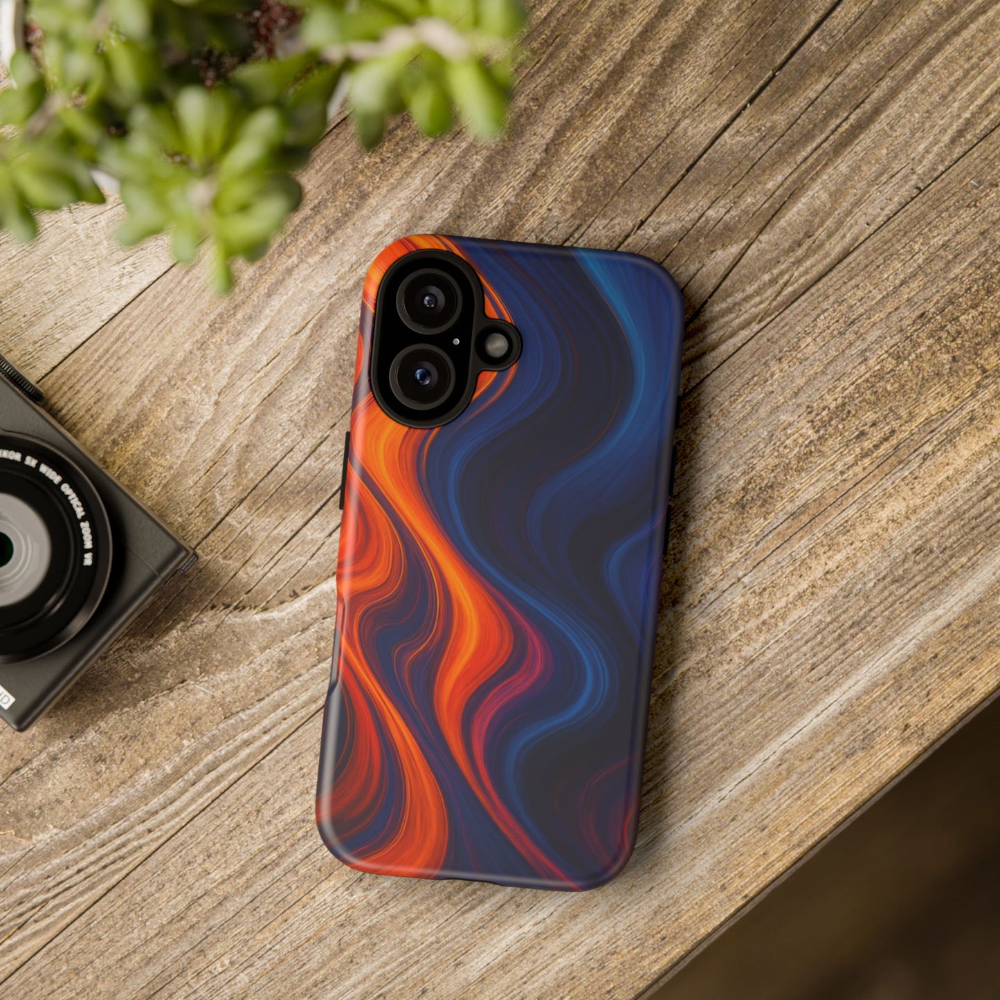 Stylish Phone Case, Protective Cover for iPhone, Unique Gift for Tech Lovers, Vibrant Design, Birthday, Holiday, Everyday Use