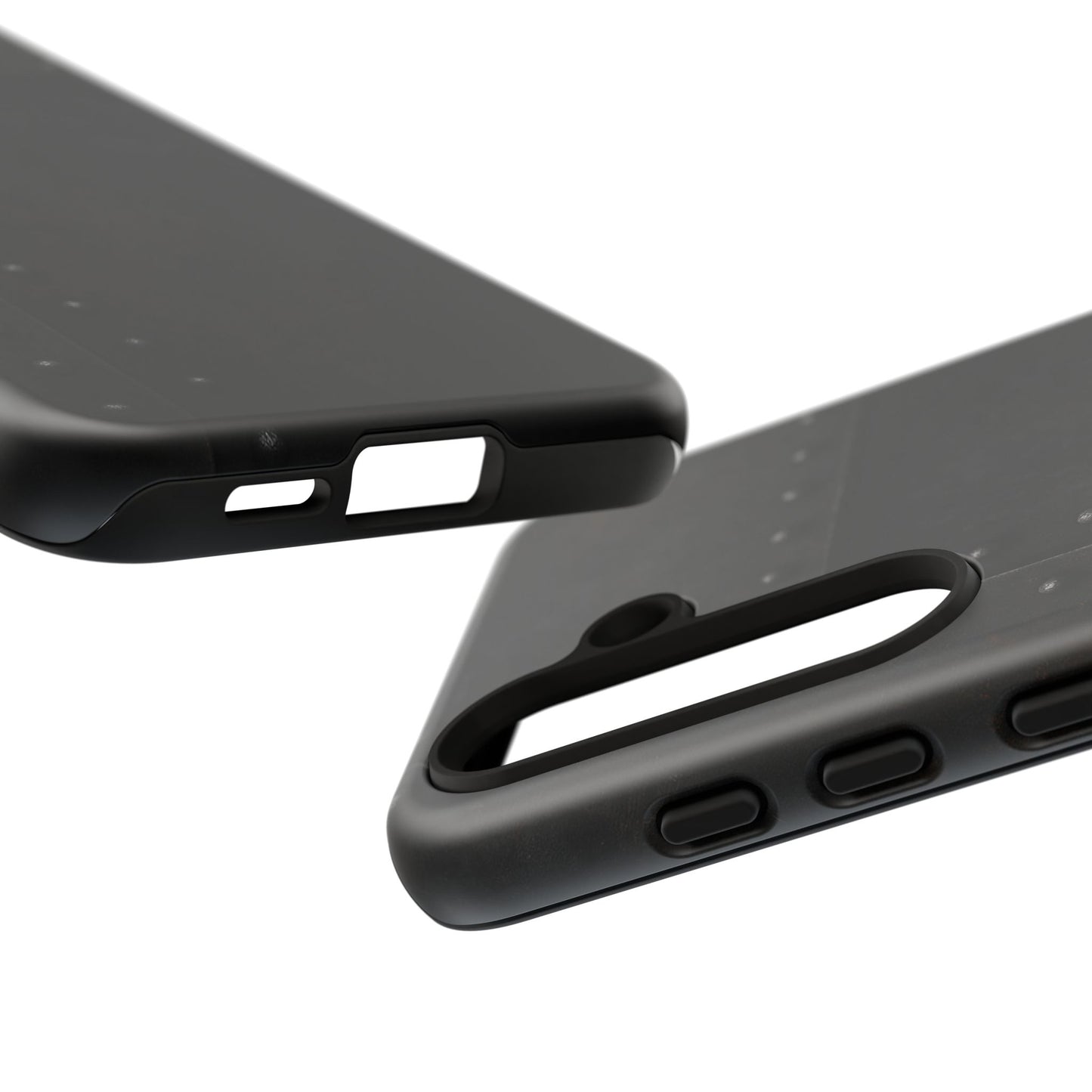 Steel & Smoke – Riveted Shadows Phone Case