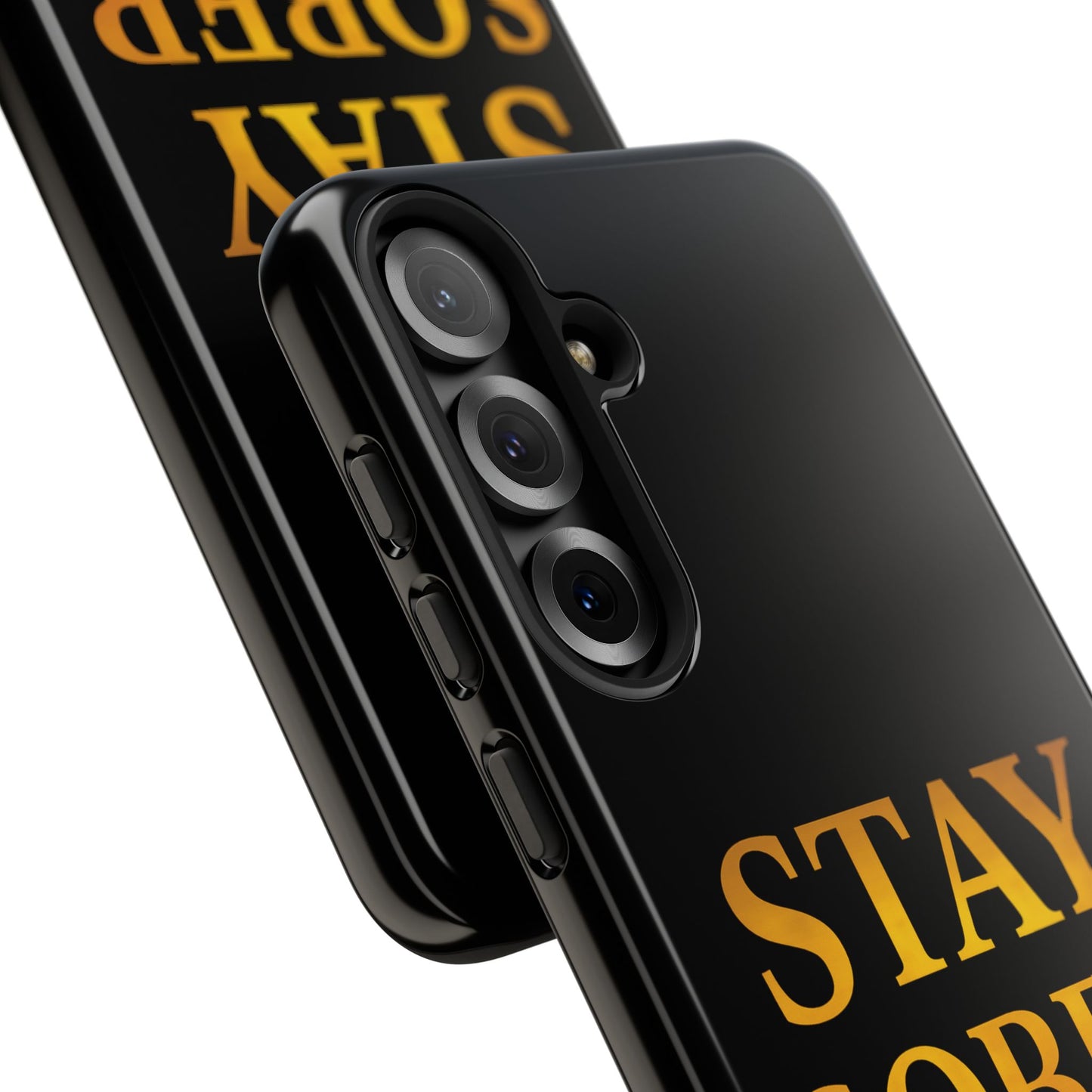 Stay Sober Phone Case | Tough Cases | Recovery Gift | Sobriety Support | Motivational Accessories | Unique Phone Cover