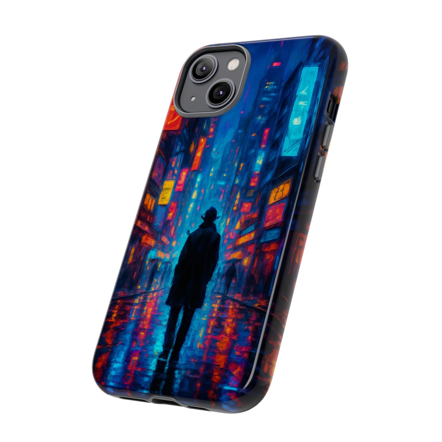 Neon City Nights – Urban Glow Phone Case