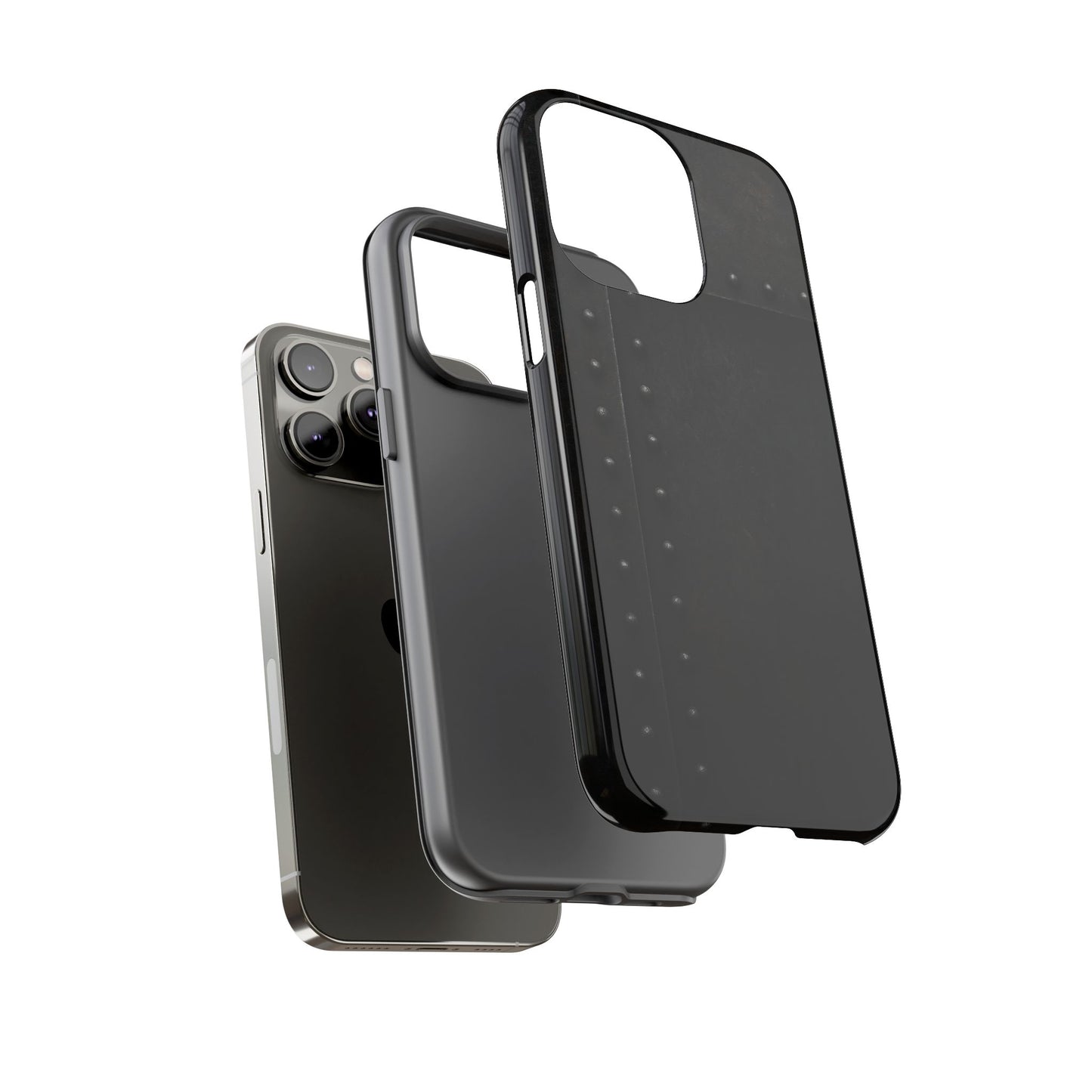 Steel & Smoke – Riveted Shadows Phone Case
