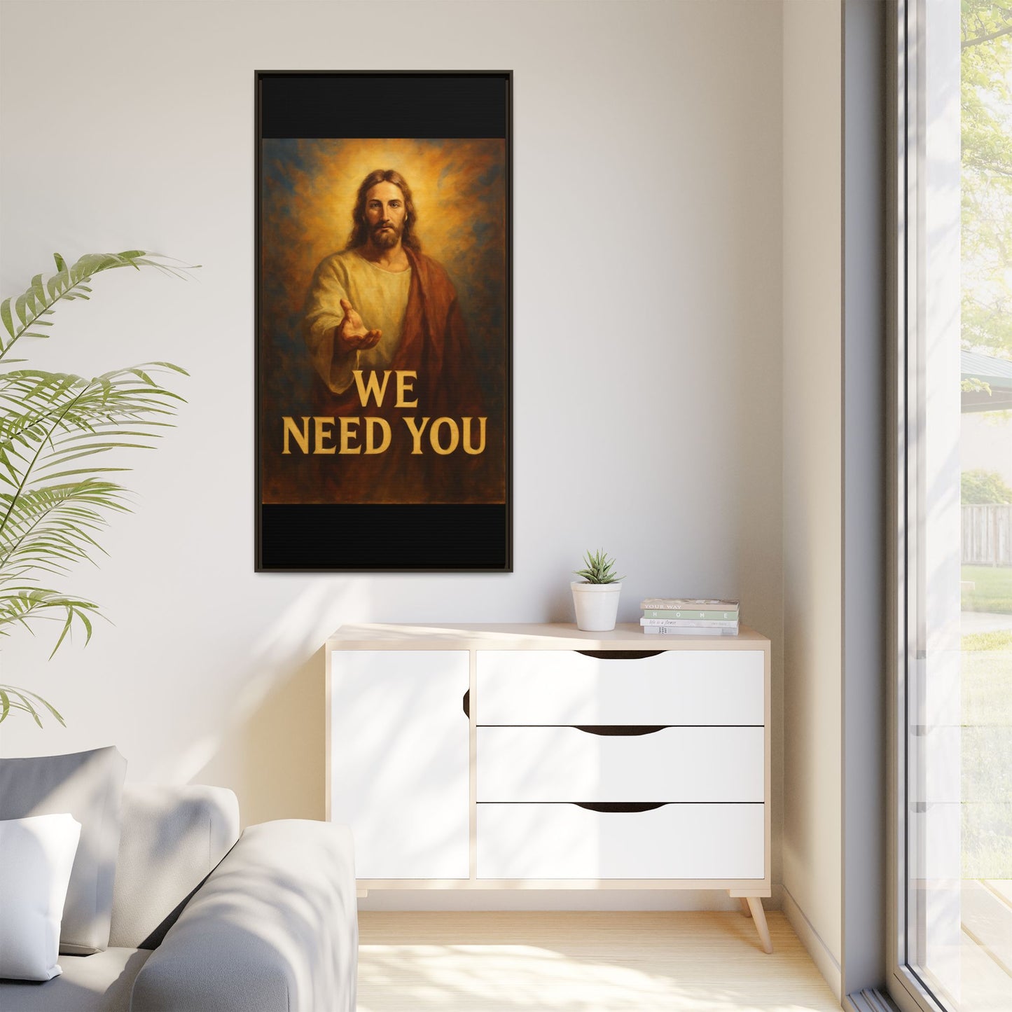 Framed Artwork, Motivational Wall Art, Home Decor, Christian Decor, Inspirational Gift, Religious Art, Spiritual Wall Decor