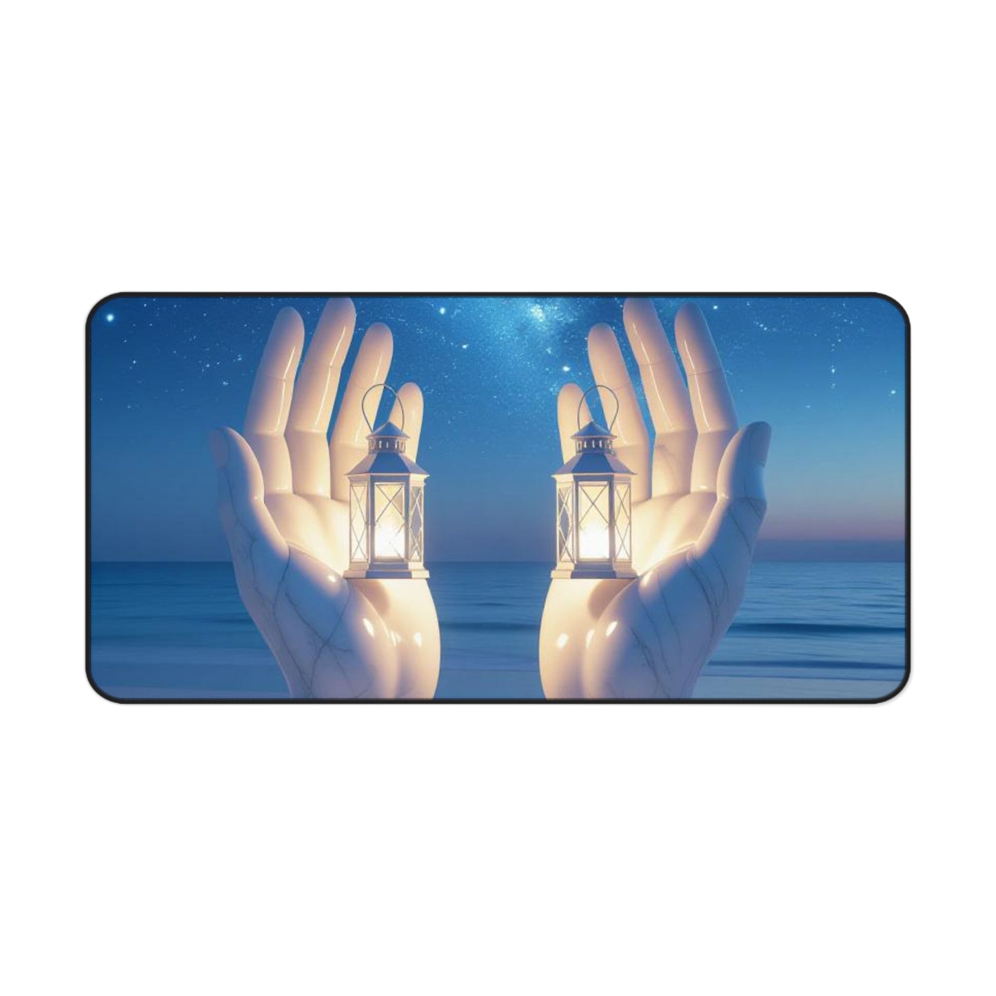 Hands of Light Desk Mat – Inspire Your Workspace