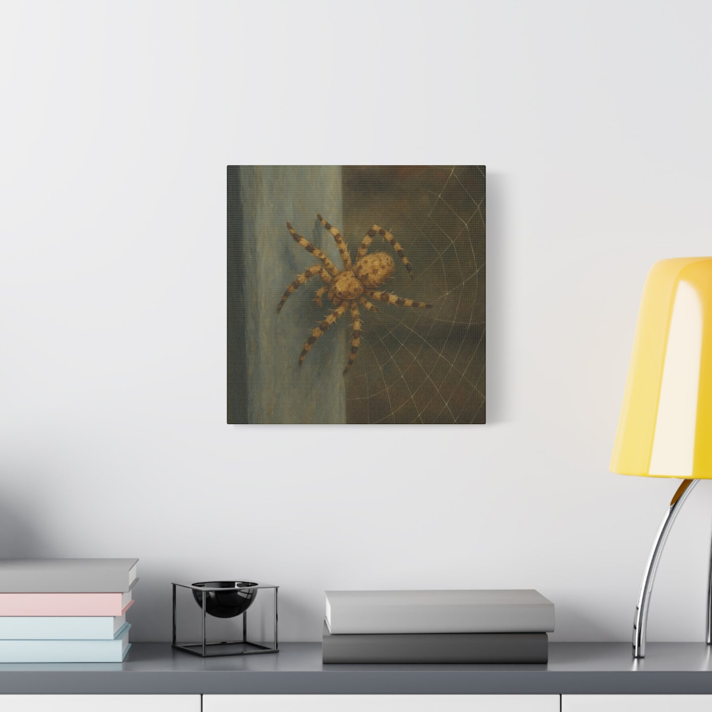 Spider Wall Art Print, Creepy Decor, Halloween Home Accent, Nature Lover Gift, Gothic Wall Hanging, Spooky Art