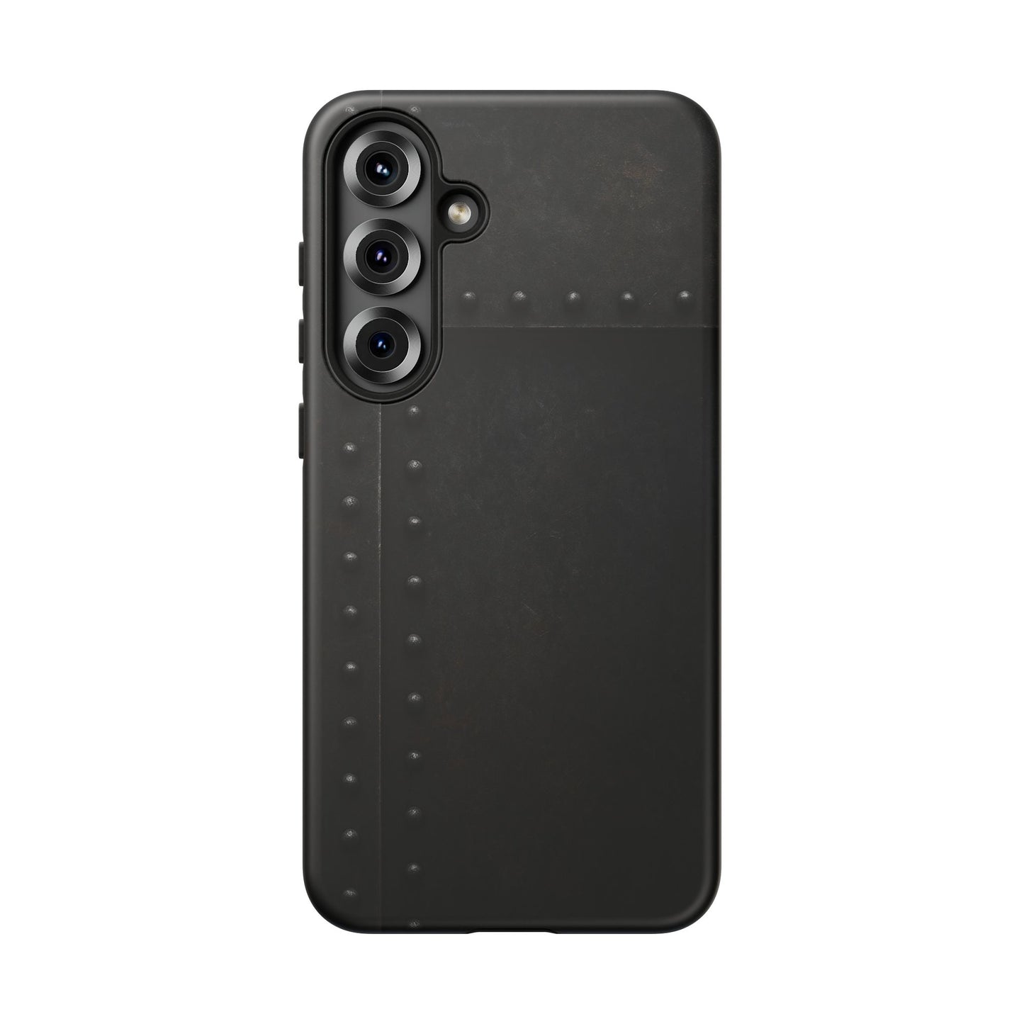 Steel & Smoke – Riveted Shadows Phone Case