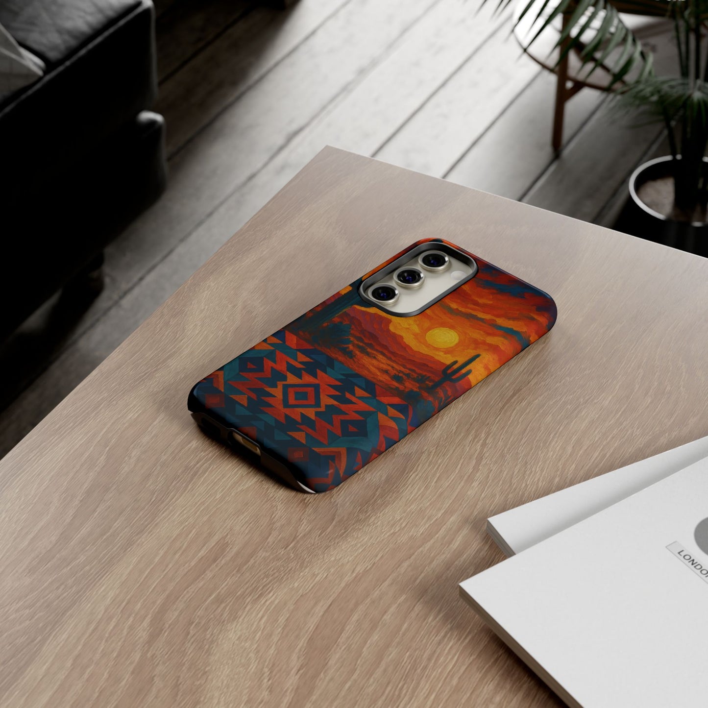 Desert Sunset Majesty – Southwestern Art Phone Case