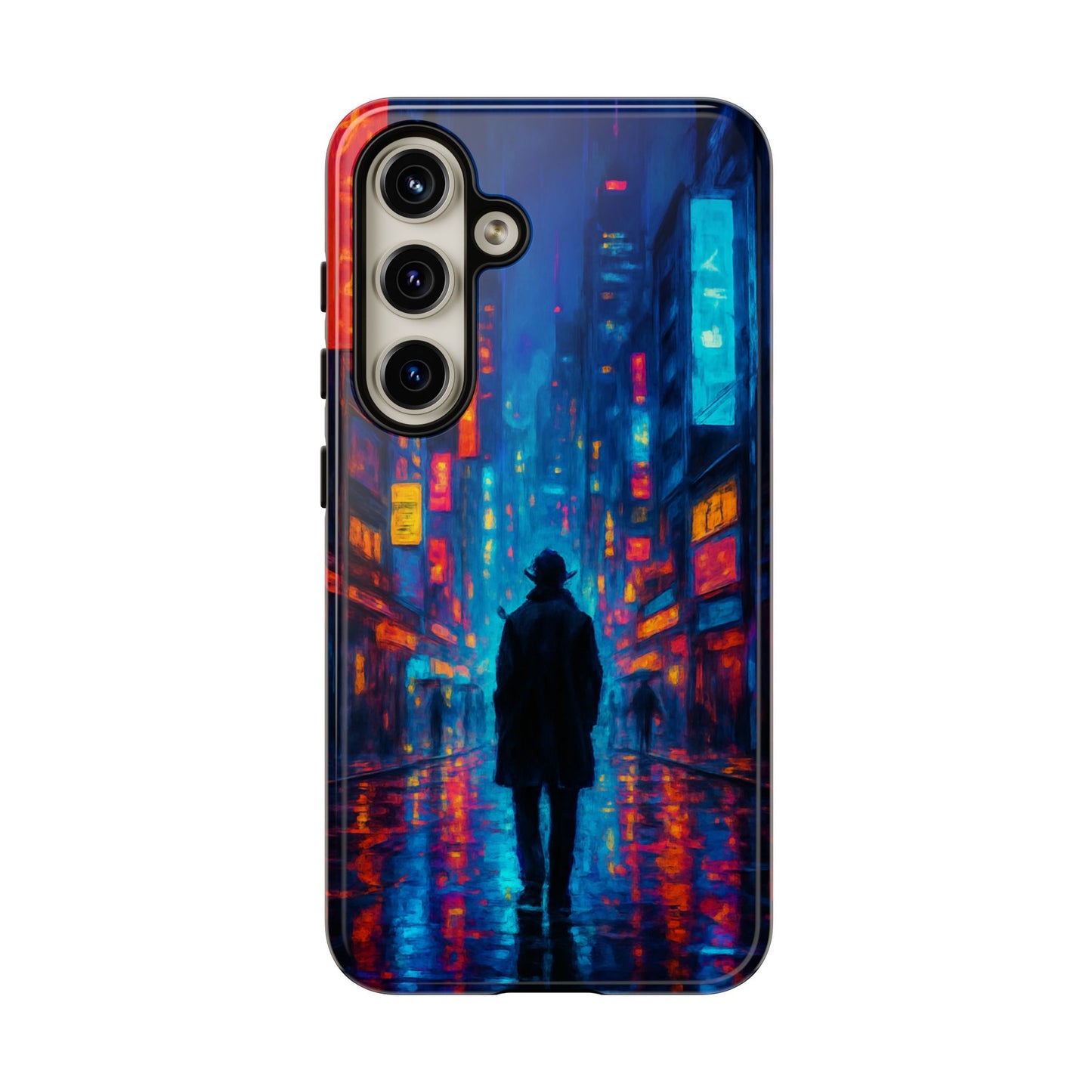 Neon City Nights – Urban Glow Phone Case