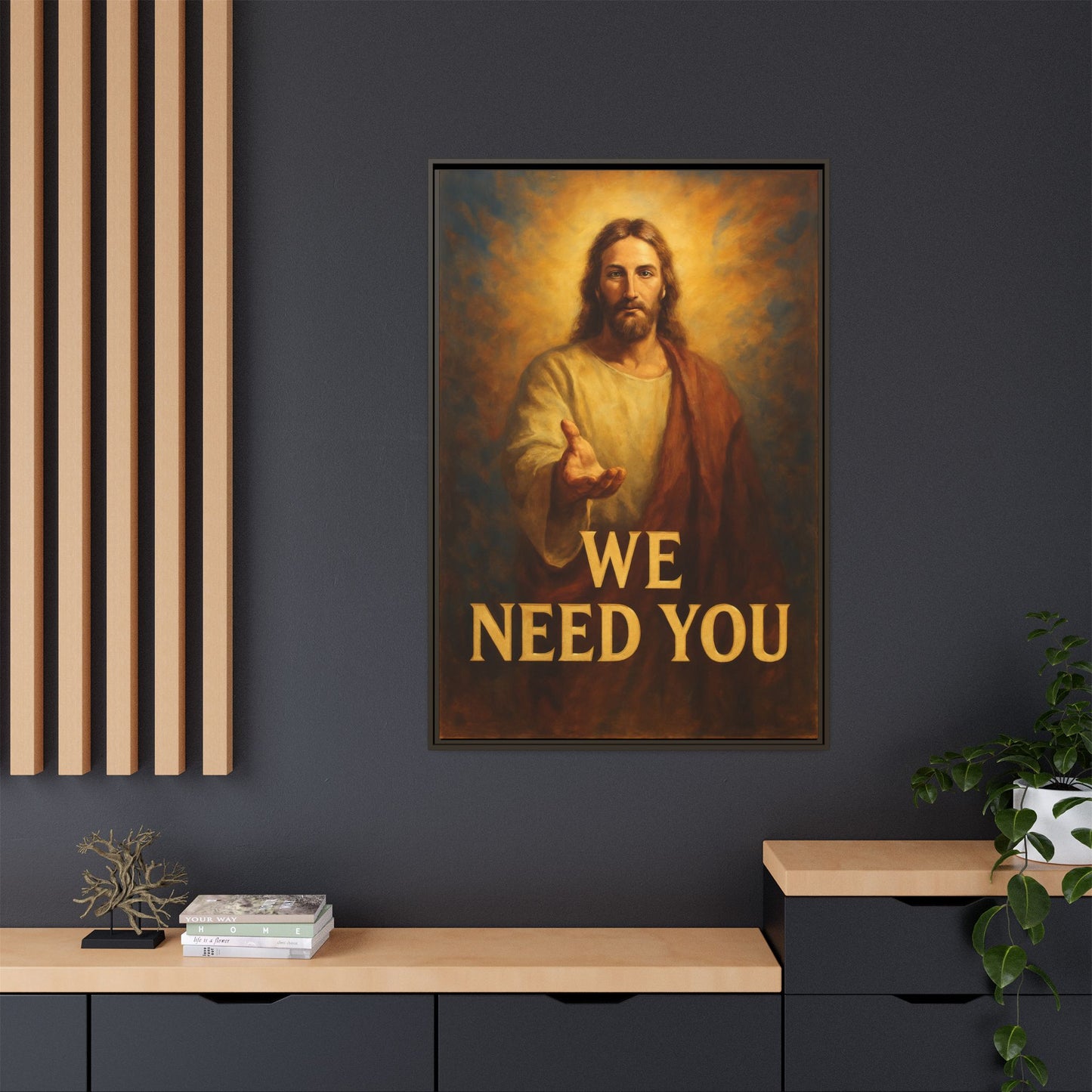 Framed Artwork, Motivational Wall Art, Home Decor, Christian Decor, Inspirational Gift, Religious Art, Spiritual Wall Decor
