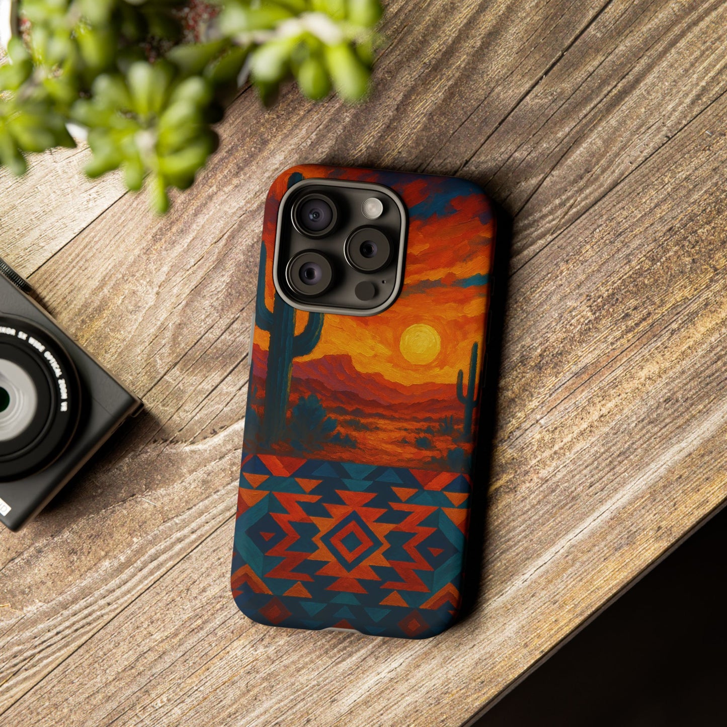 Desert Sunset Majesty – Southwestern Art Phone Case