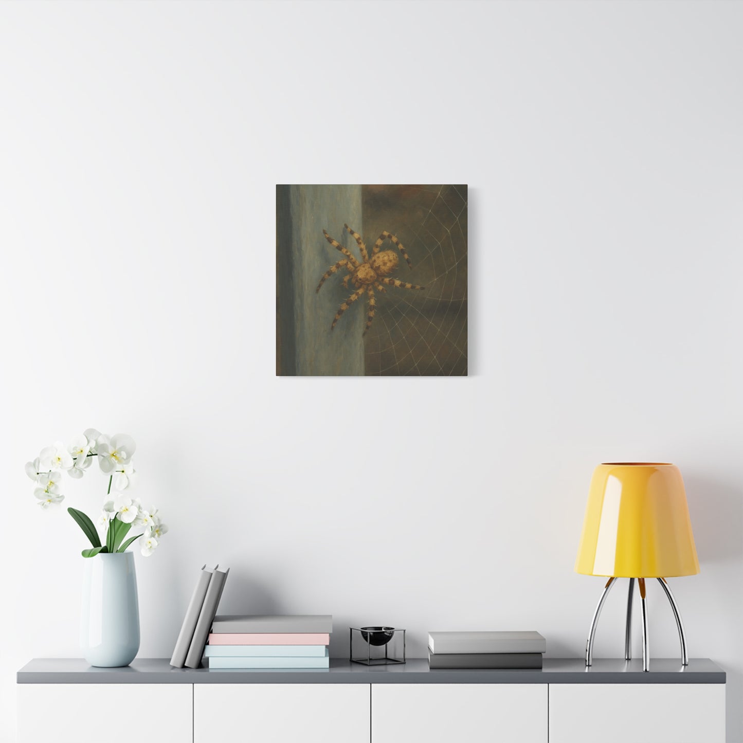 Spider Wall Art Print, Creepy Decor, Halloween Home Accent, Nature Lover Gift, Gothic Wall Hanging, Spooky Art