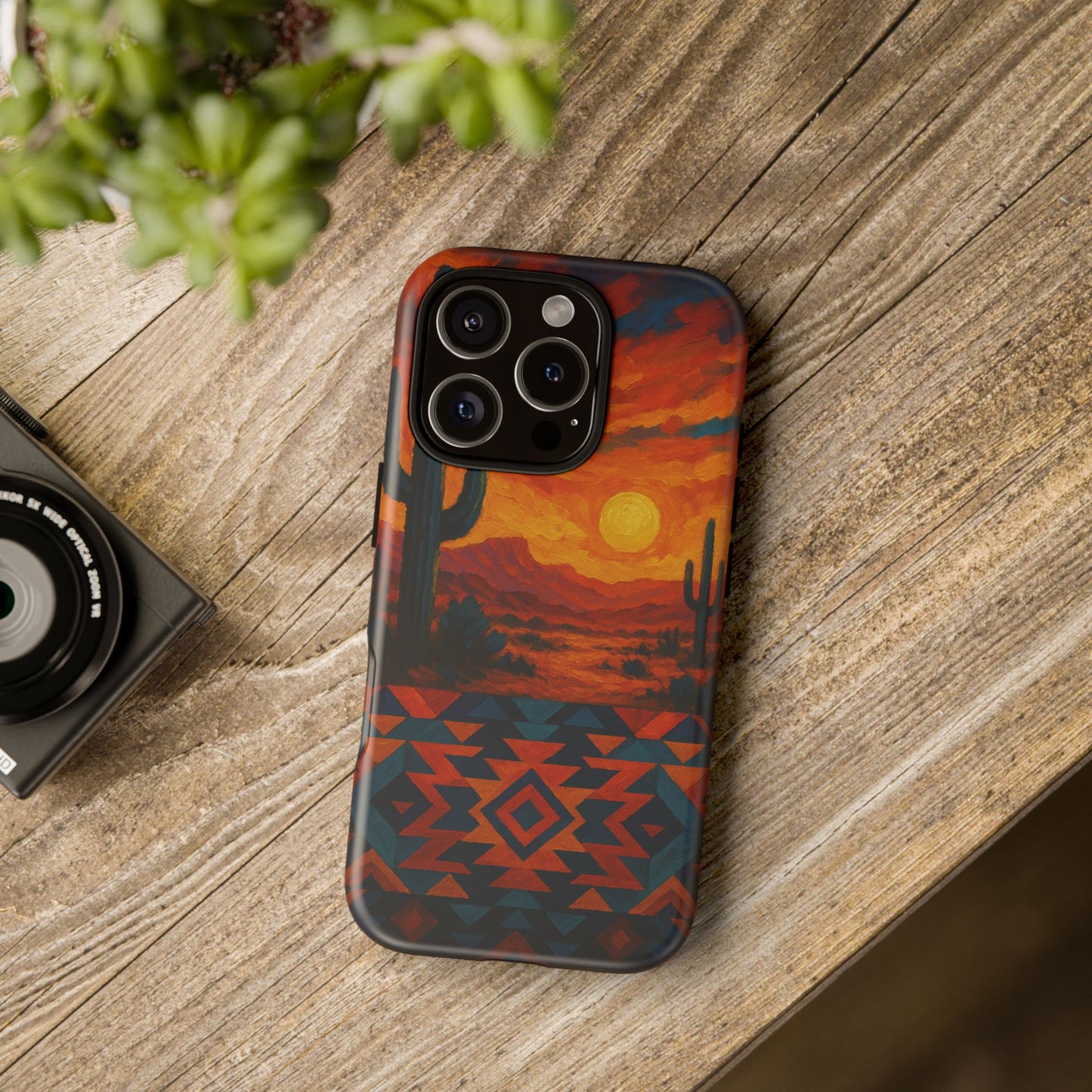 Desert Sunset Majesty – Southwestern Art Phone Case