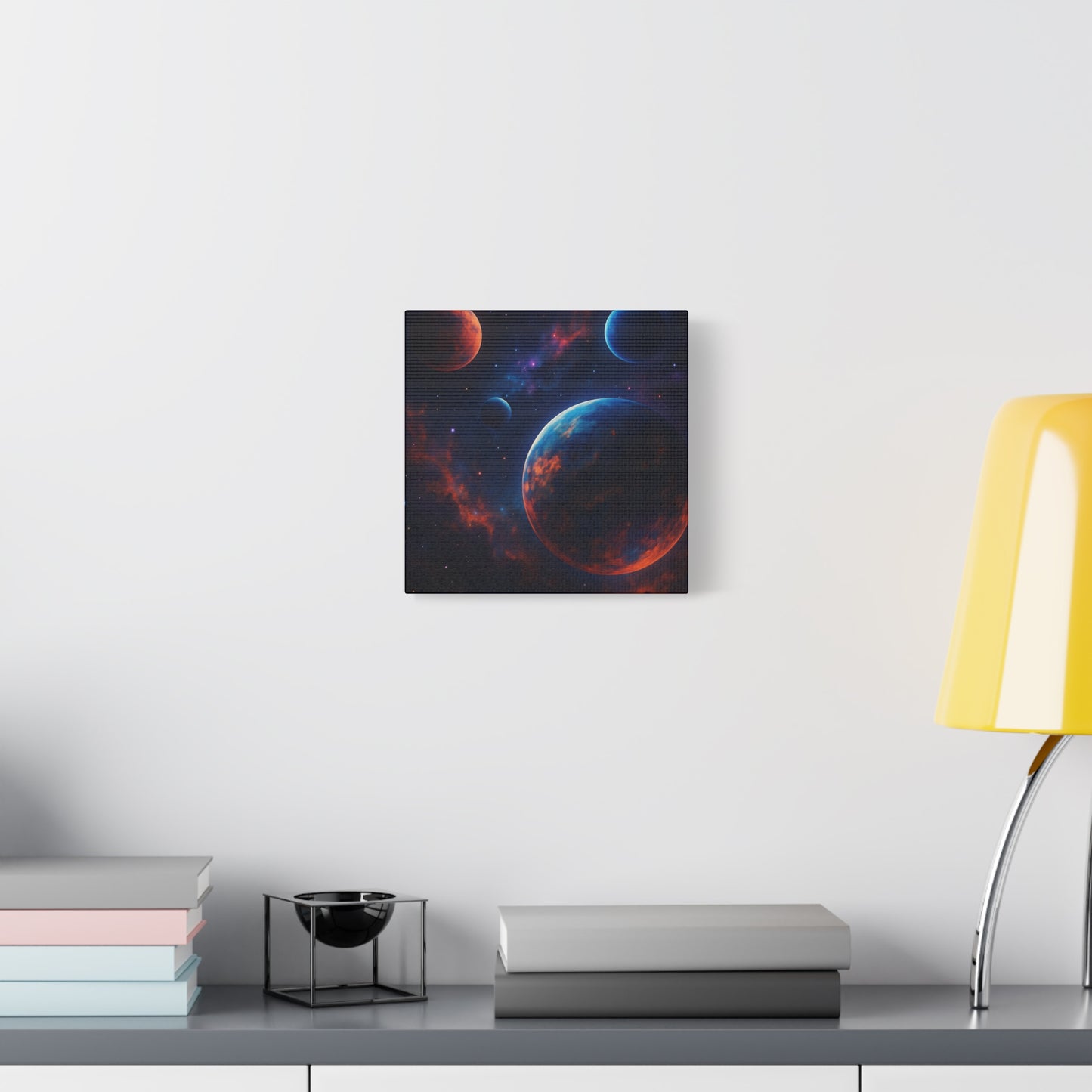 Cosmic Wall Art, Galaxy Canvas, Space Decor, Home Decoration, Astronomical Print, Nebula Artwork, Starry Wall Hanging