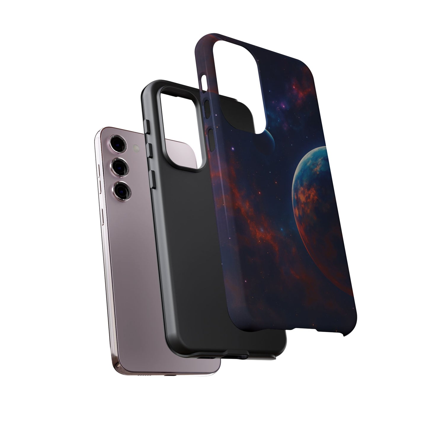 Celestial Quartet – Planetary Art Phone Case