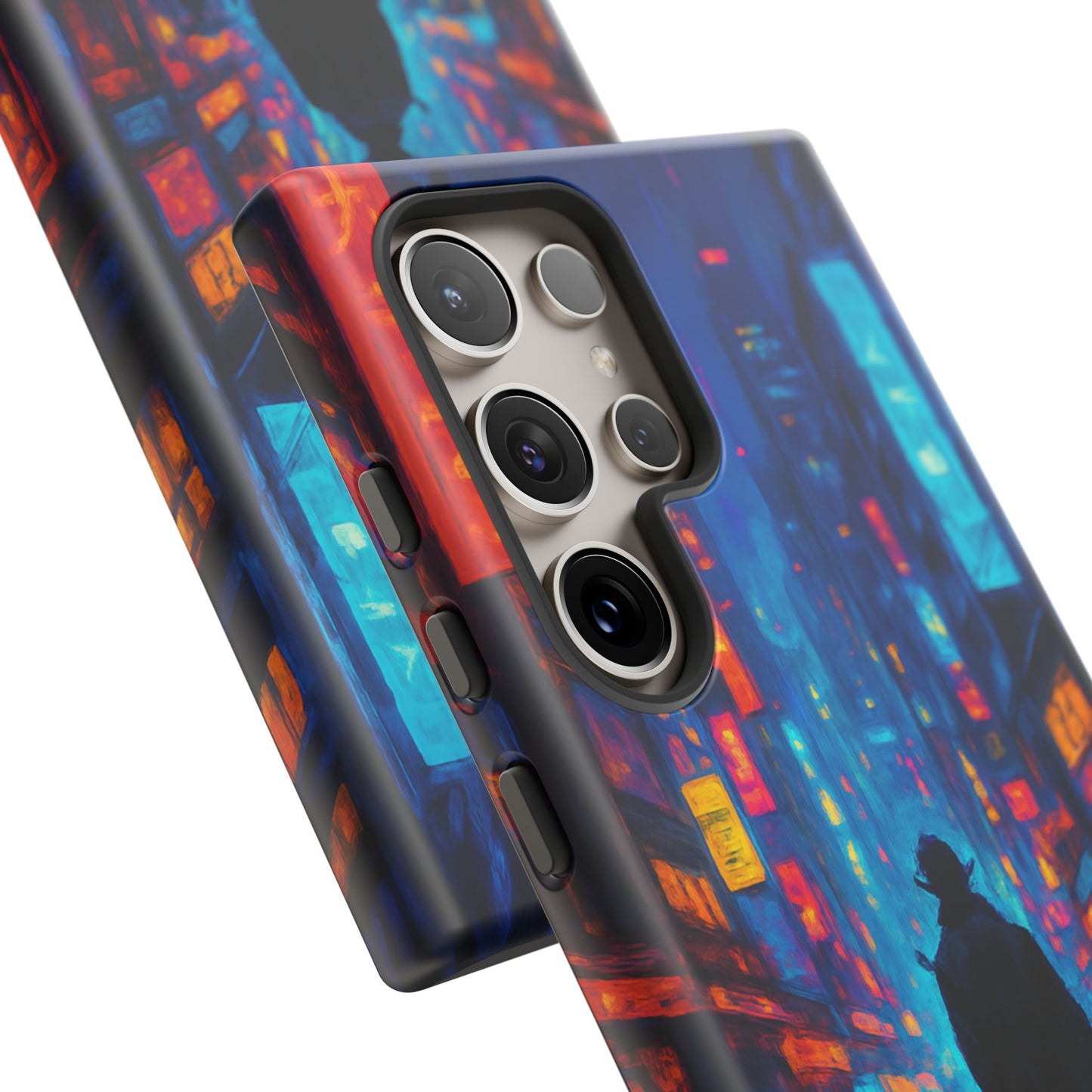 Neon City Nights – Urban Glow Phone Case