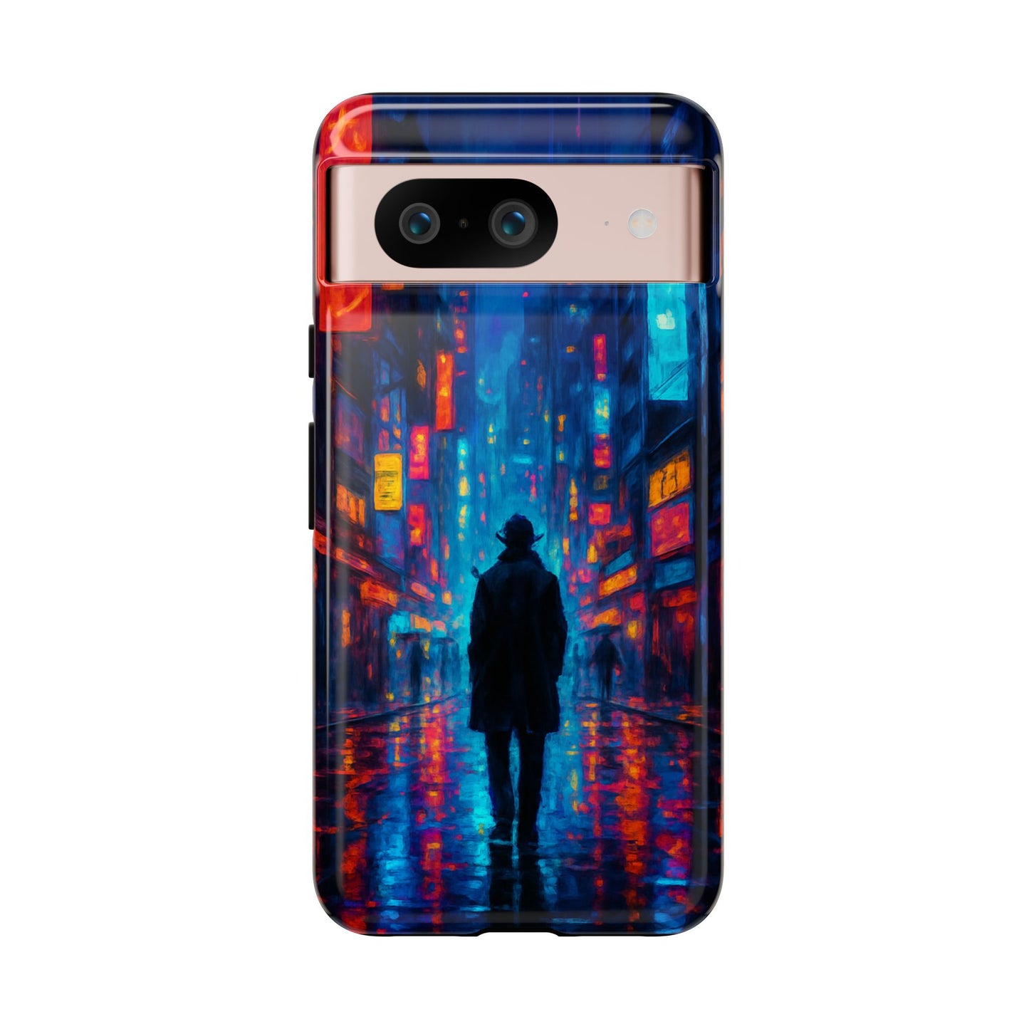 Neon City Nights – Urban Glow Phone Case