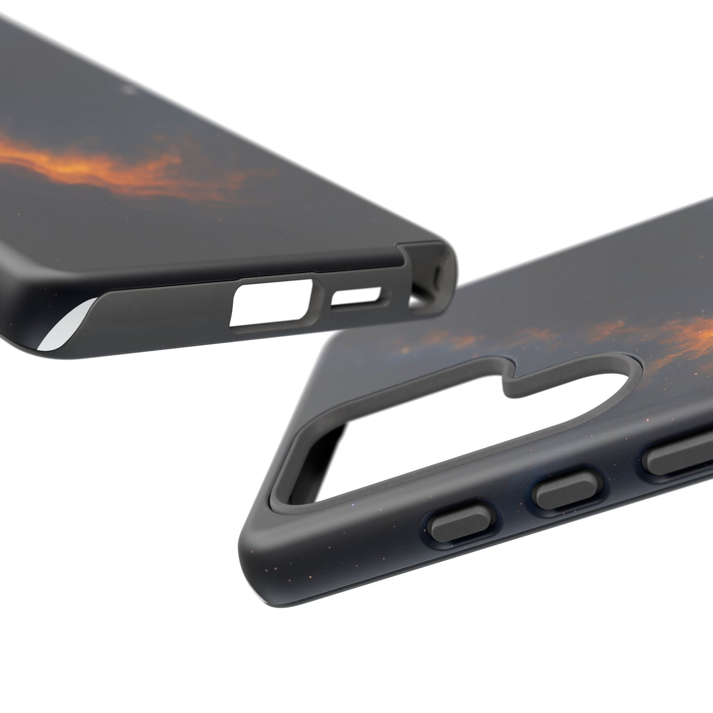 Stellar Flame – Cosmic Nebula Art Phone Case