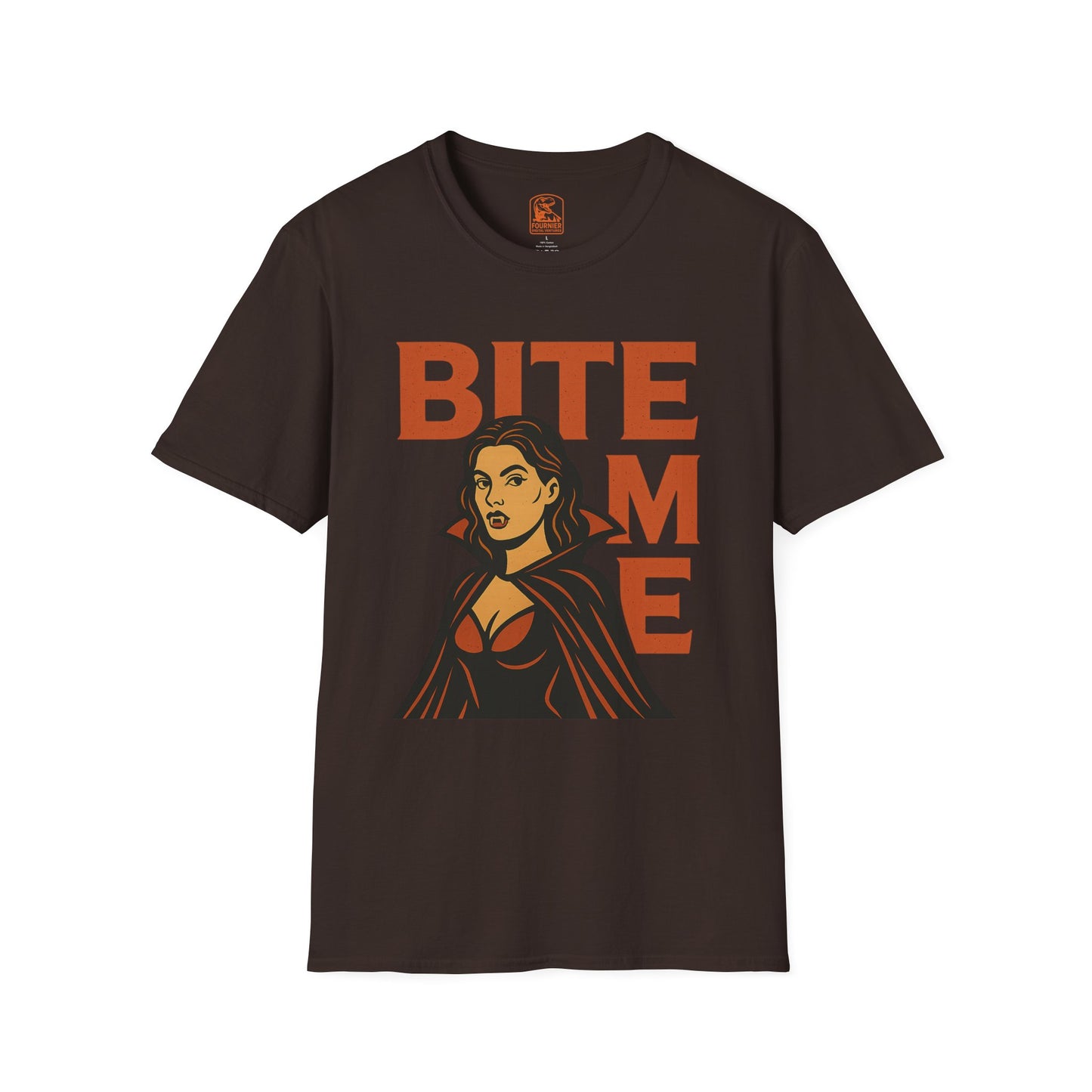 Vampire Bite Me T-Shirt, Halloween Costume Tee, Unisex Graphic Shirt, Spooky Party Outfit, Vampire Theme Fashion