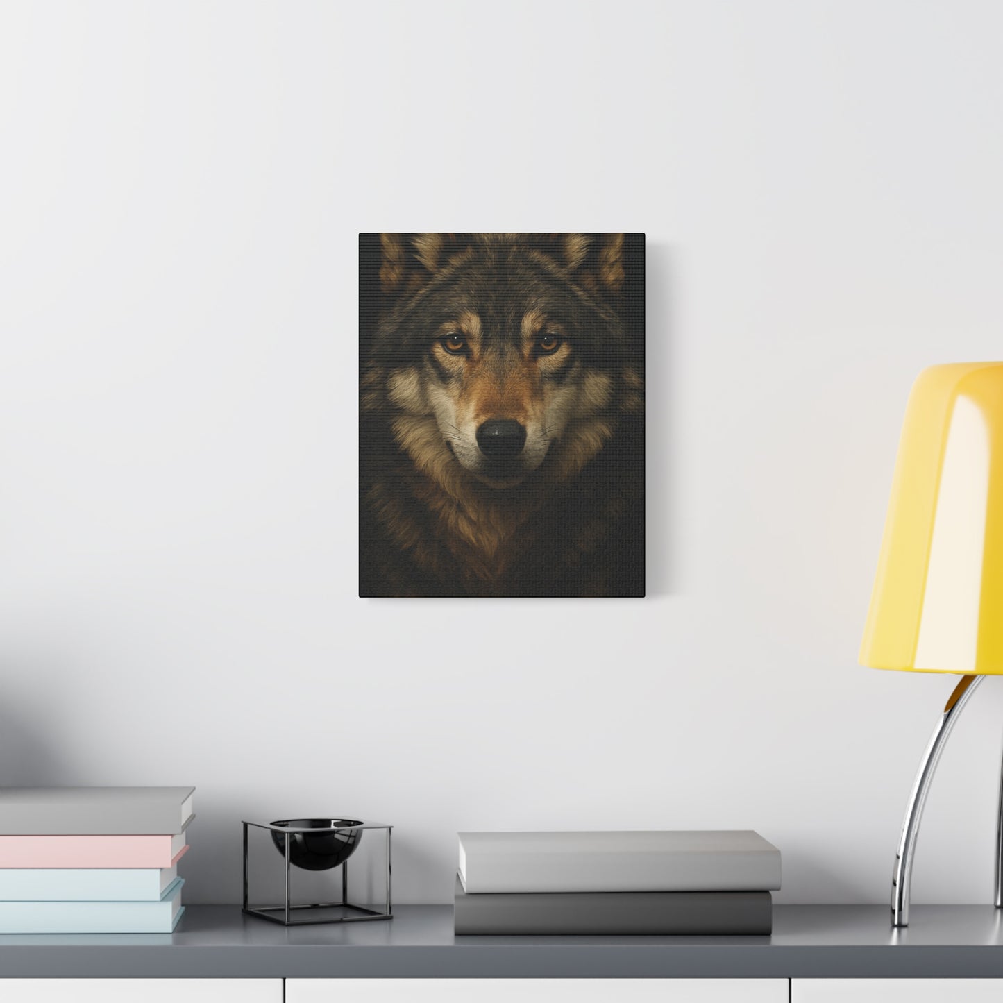 Wolf Portrait Wall Art Print, Nature Decor, Home Office, Animal Lovers Gift, Wildlife Artwork, Forest Themed Decoration