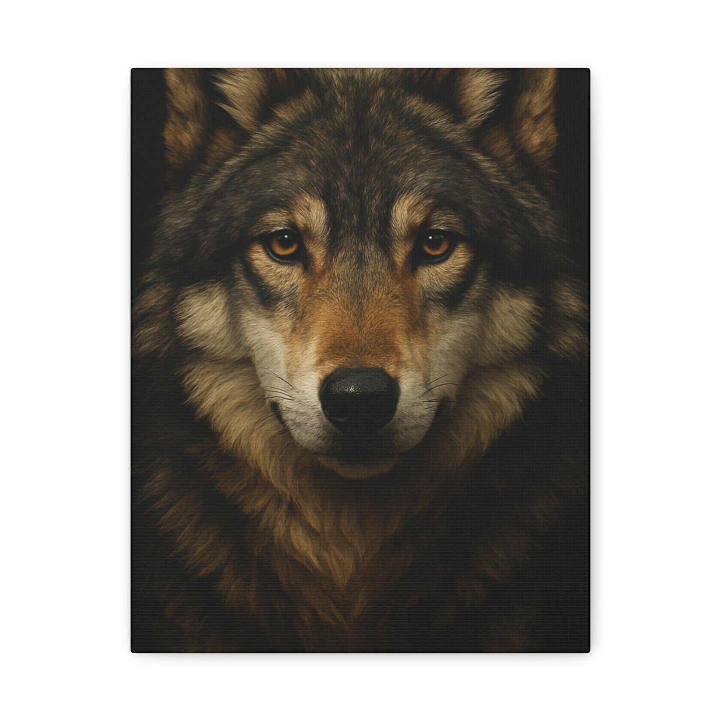 Wolf Portrait Wall Art Print, Nature Decor, Home Office, Animal Lovers Gift, Wildlife Artwork, Forest Themed Decoration