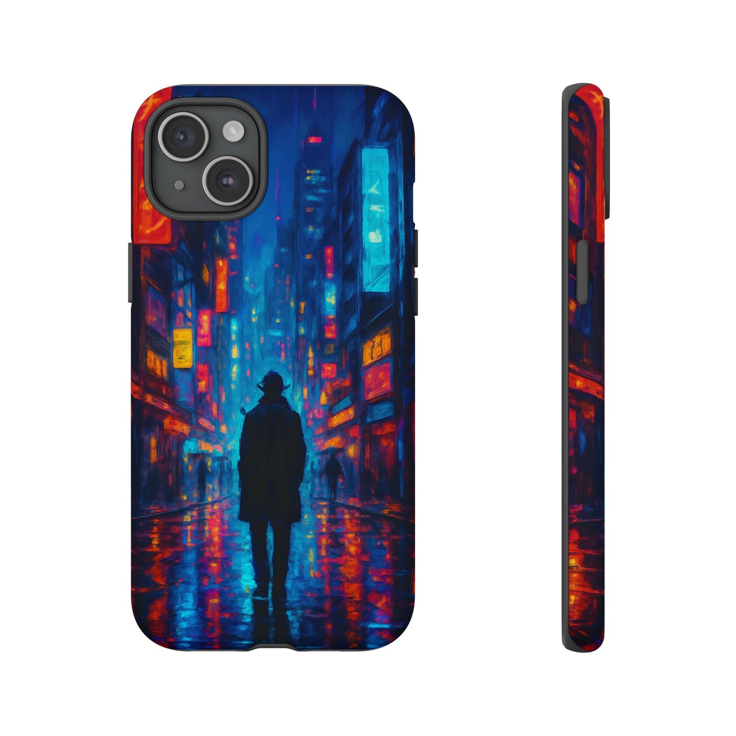 Neon City Nights – Urban Glow Phone Case