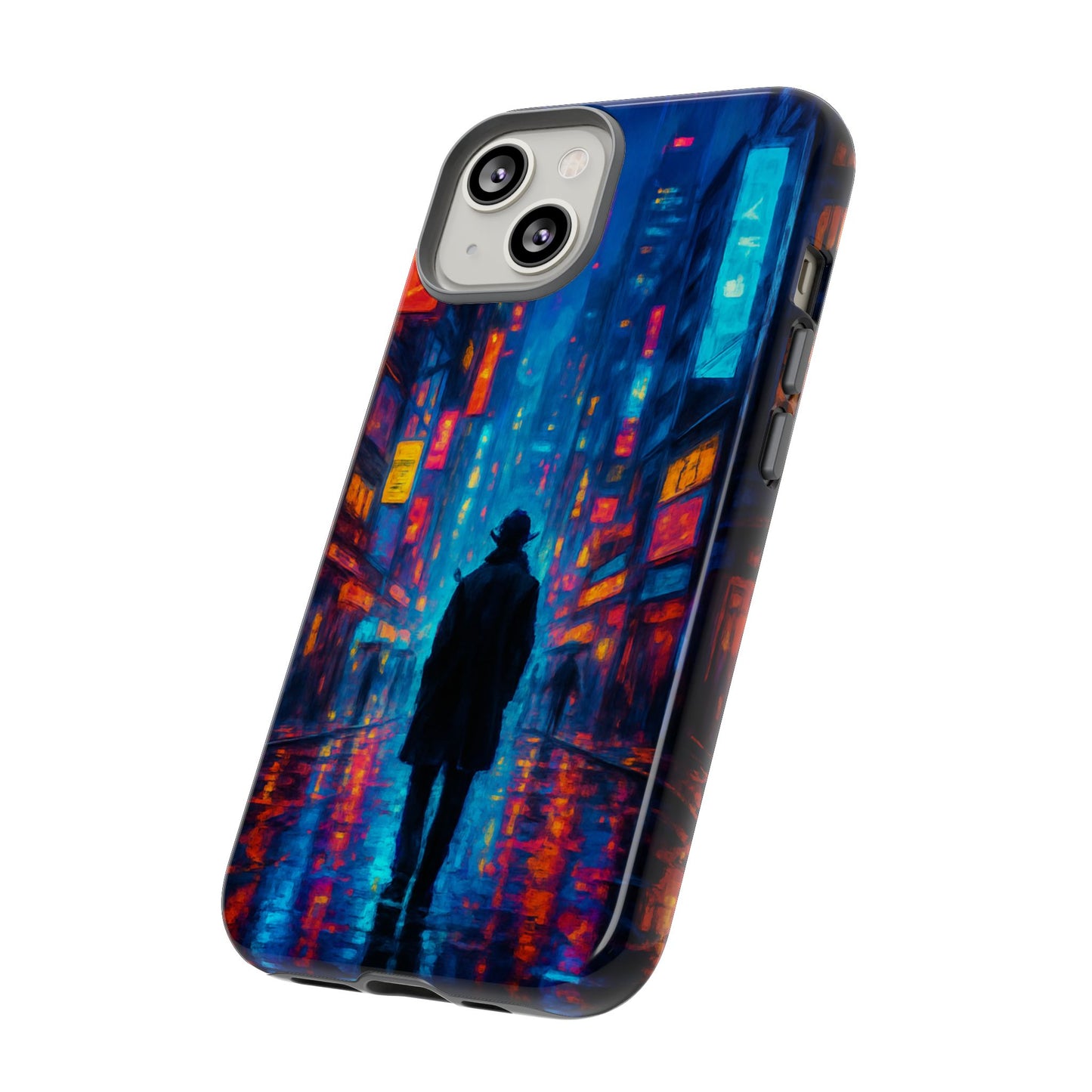 Neon City Nights – Urban Glow Phone Case