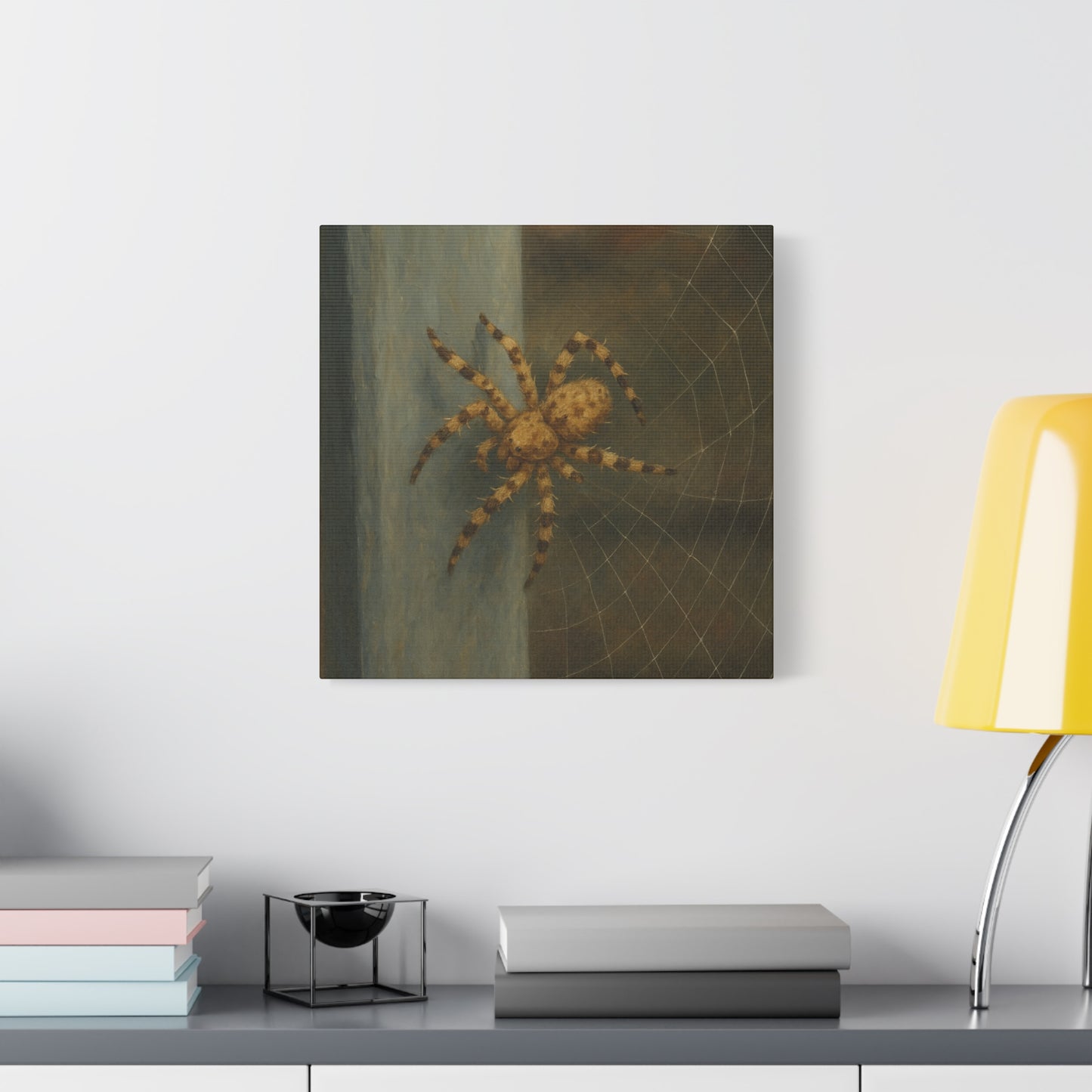 Spider Wall Art Print, Creepy Decor, Halloween Home Accent, Nature Lover Gift, Gothic Wall Hanging, Spooky Art