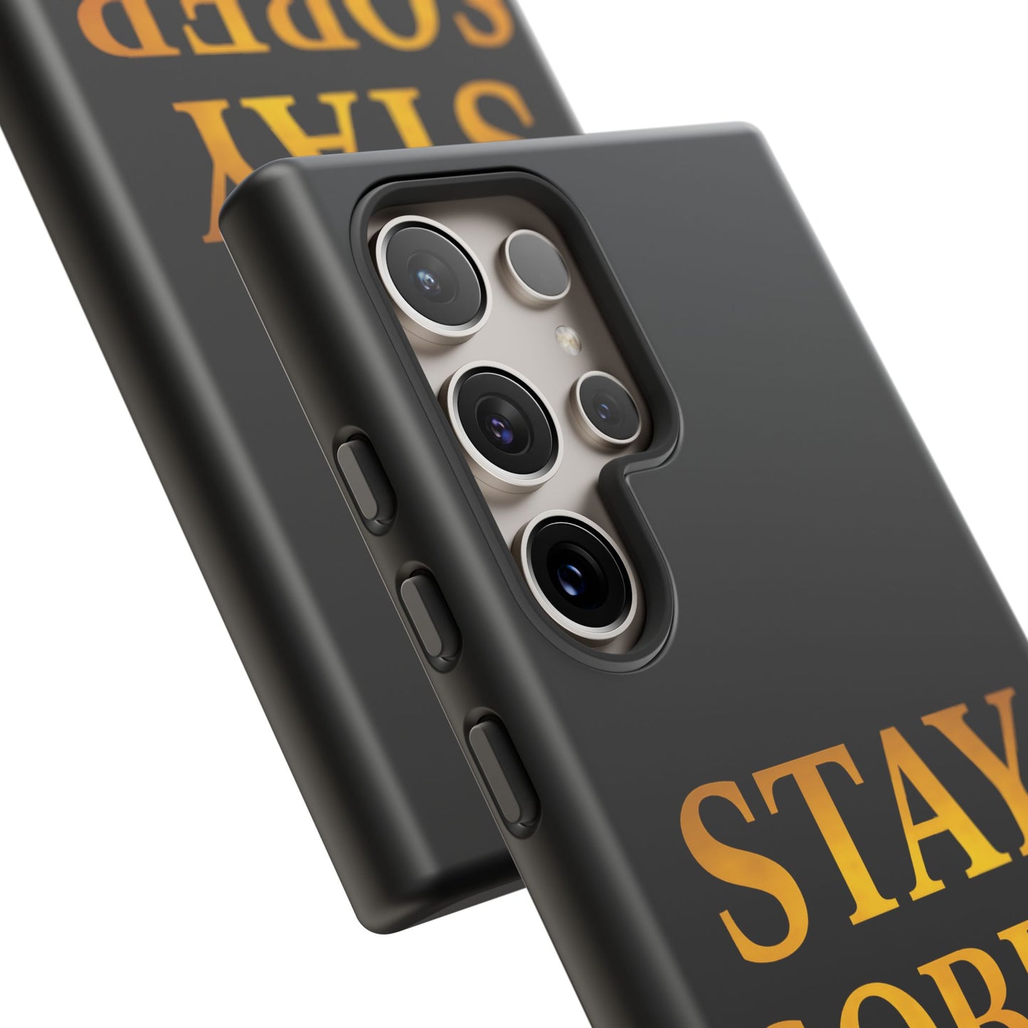 Stay Sober Phone Case | Tough Cases | Recovery Gift | Sobriety Support | Motivational Accessories | Unique Phone Cover