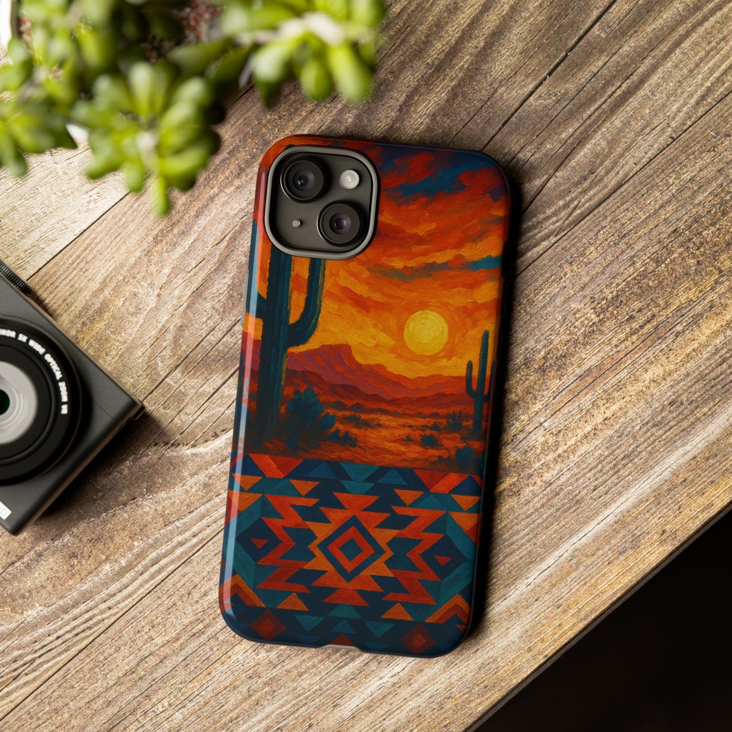 Desert Sunset Majesty – Southwestern Art Phone Case
