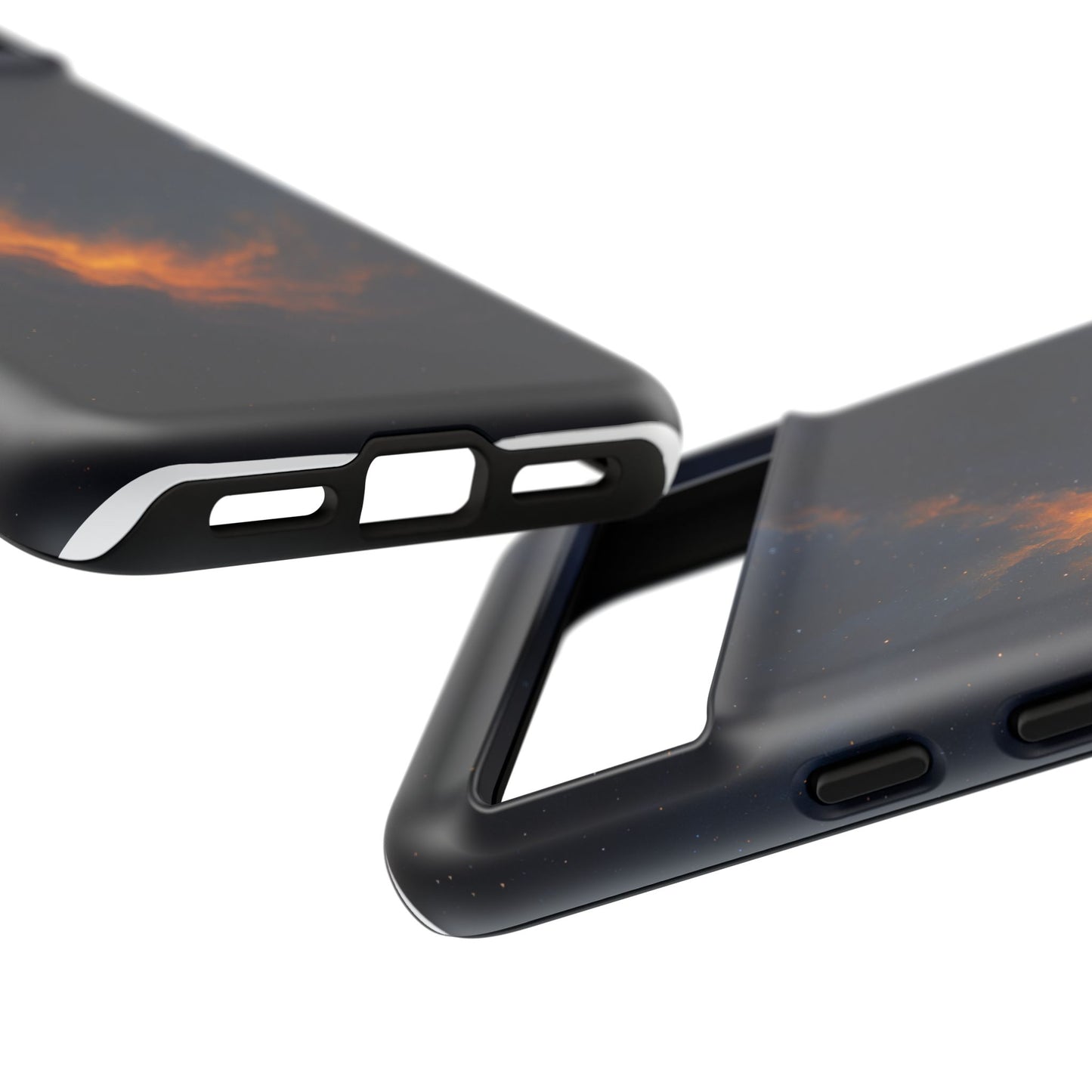 Stellar Flame – Cosmic Nebula Art Phone Case