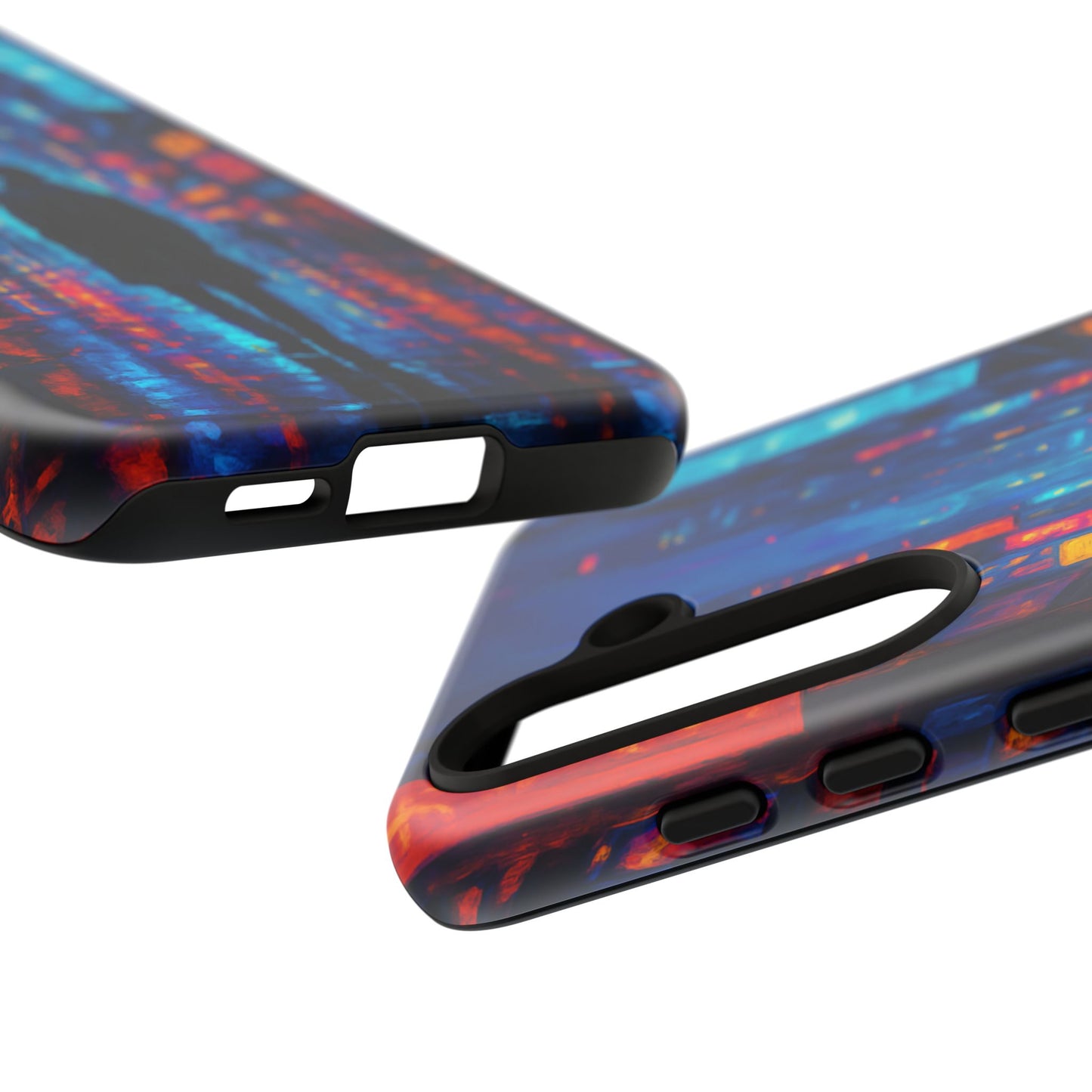 Neon City Nights – Urban Glow Phone Case