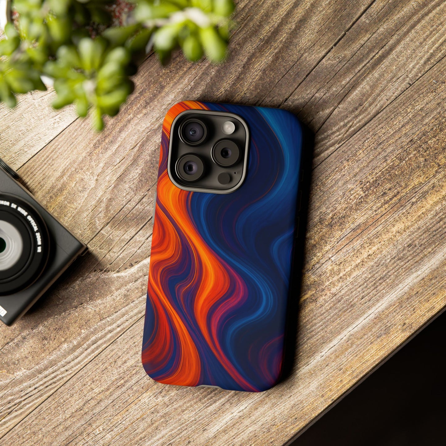 Stylish Phone Case, Protective Cover for iPhone, Unique Gift for Tech Lovers, Vibrant Design, Birthday, Holiday, Everyday Use