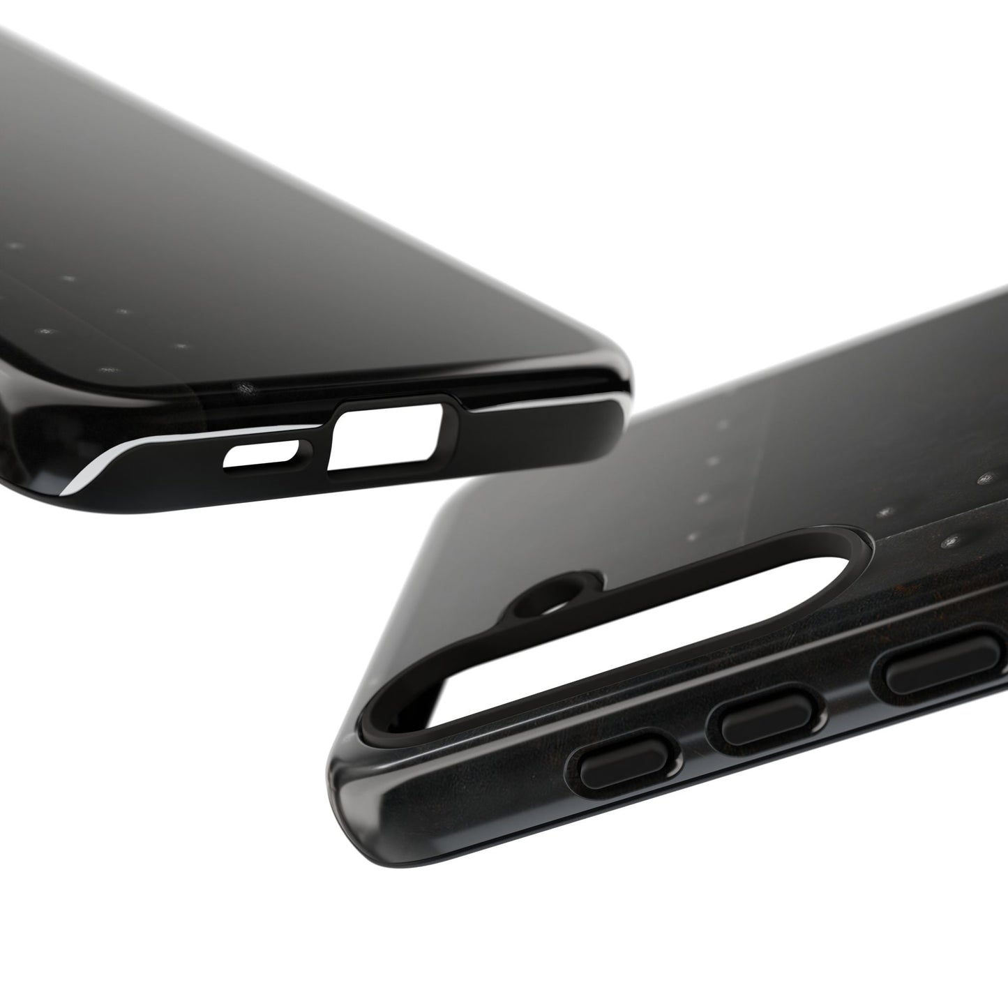 Steel & Smoke – Riveted Shadows Phone Case
