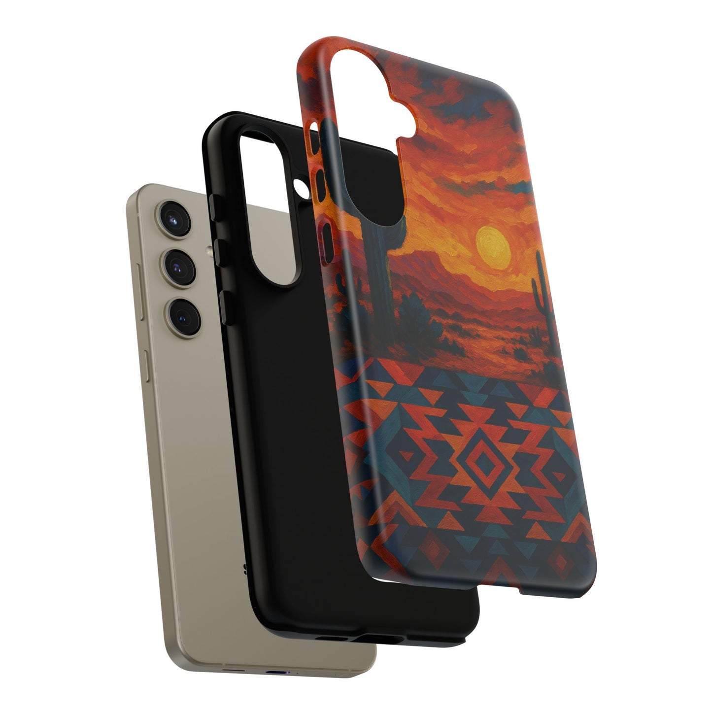 Desert Sunset Majesty – Southwestern Art Phone Case