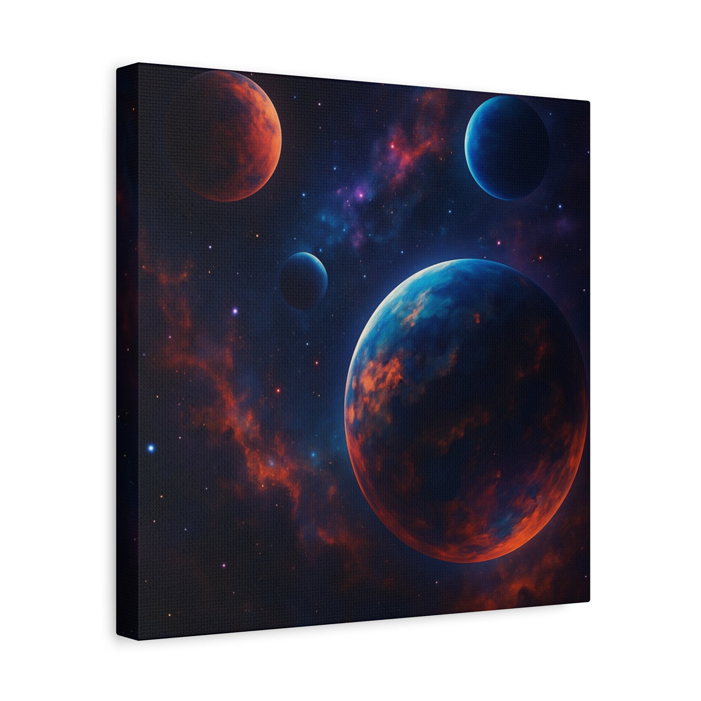 Cosmic Wall Art, Galaxy Canvas, Space Decor, Home Decoration, Astronomical Print, Nebula Artwork, Starry Wall Hanging