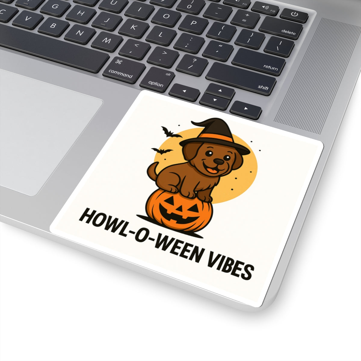 Halloween Dog Stickers, Cute Kiss-Cut Stickers, Howl-O-Ween Vibes, Fun Decor for Laptops, Gifts for Pet Lovers