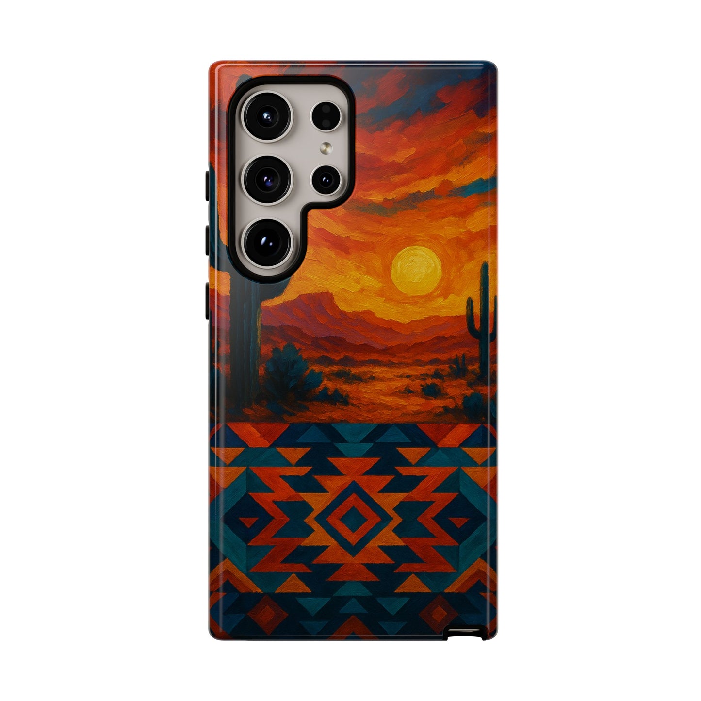 Desert Sunset Majesty – Southwestern Art Phone Case