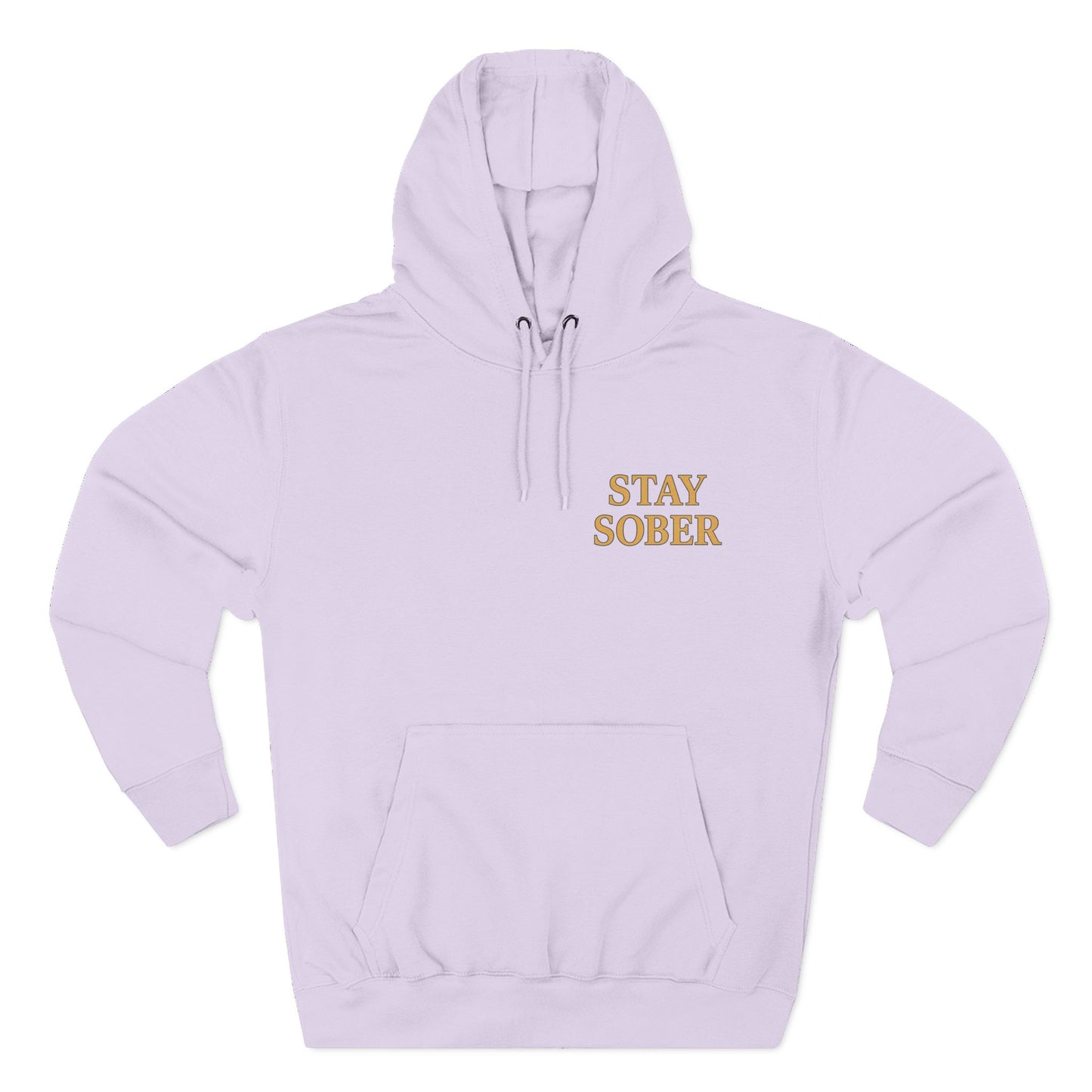 Samurai hoodie- Stay Sober, Defend Peace | Cozy Sweatshirt for Wellness, Gratitude Gifts, Motivation, Mindfulness