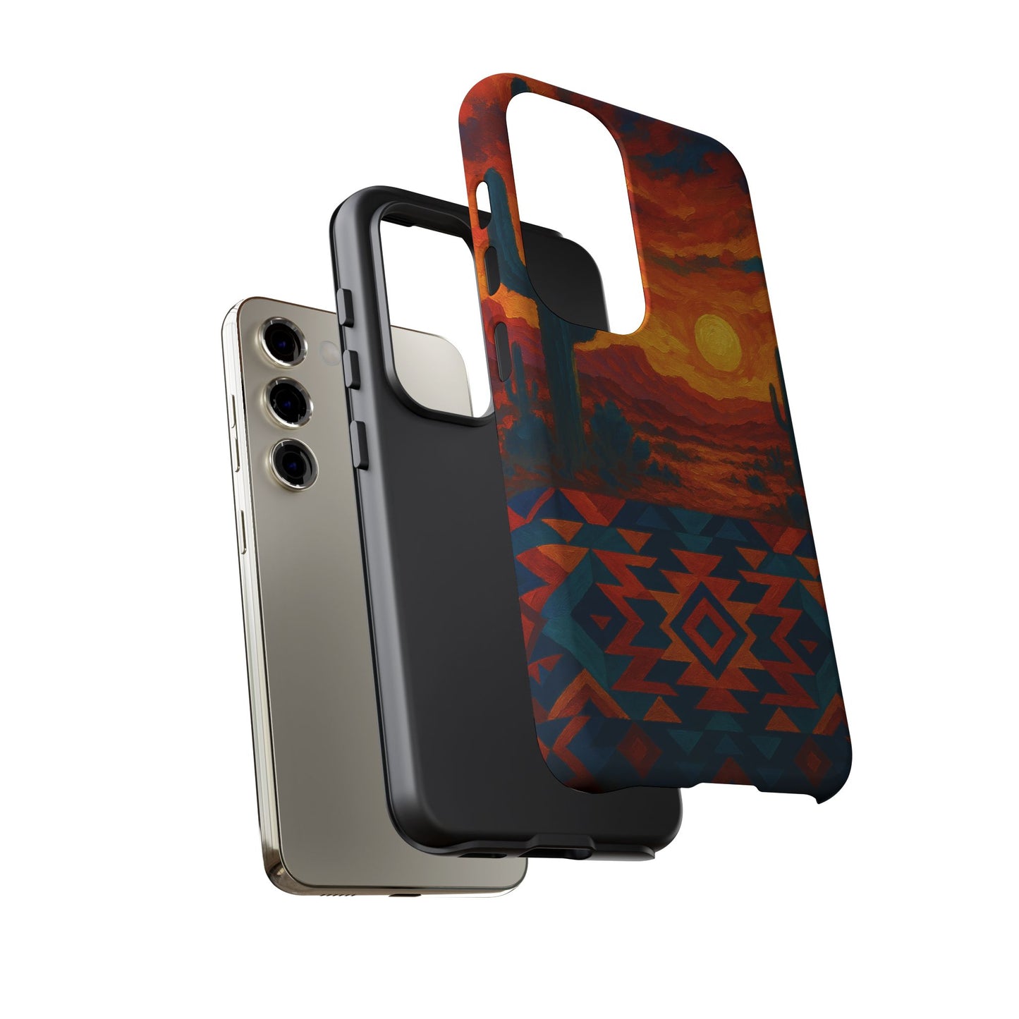 Desert Sunset Majesty – Southwestern Art Phone Case