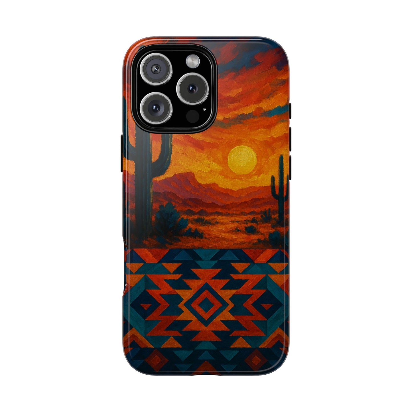 Desert Sunset Majesty – Southwestern Art Phone Case
