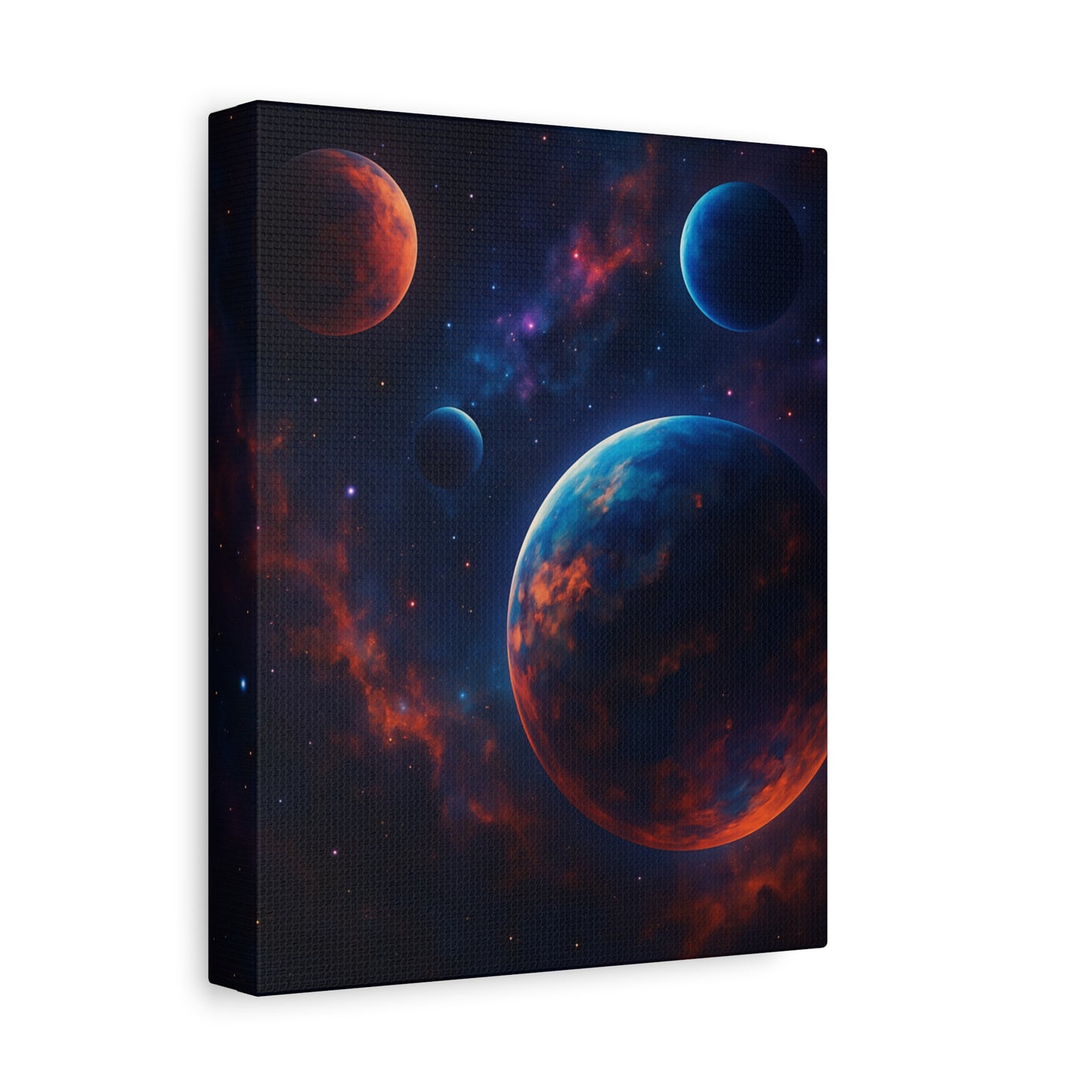 Cosmic Wall Art, Galaxy Canvas, Space Decor, Home Decoration, Astronomical Print, Nebula Artwork, Starry Wall Hanging