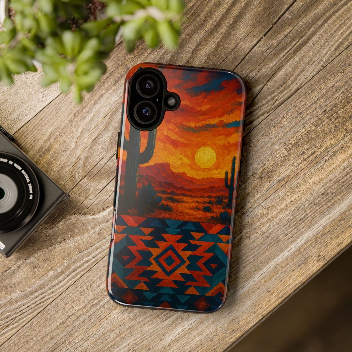 Desert Sunset Majesty – Southwestern Art Phone Case