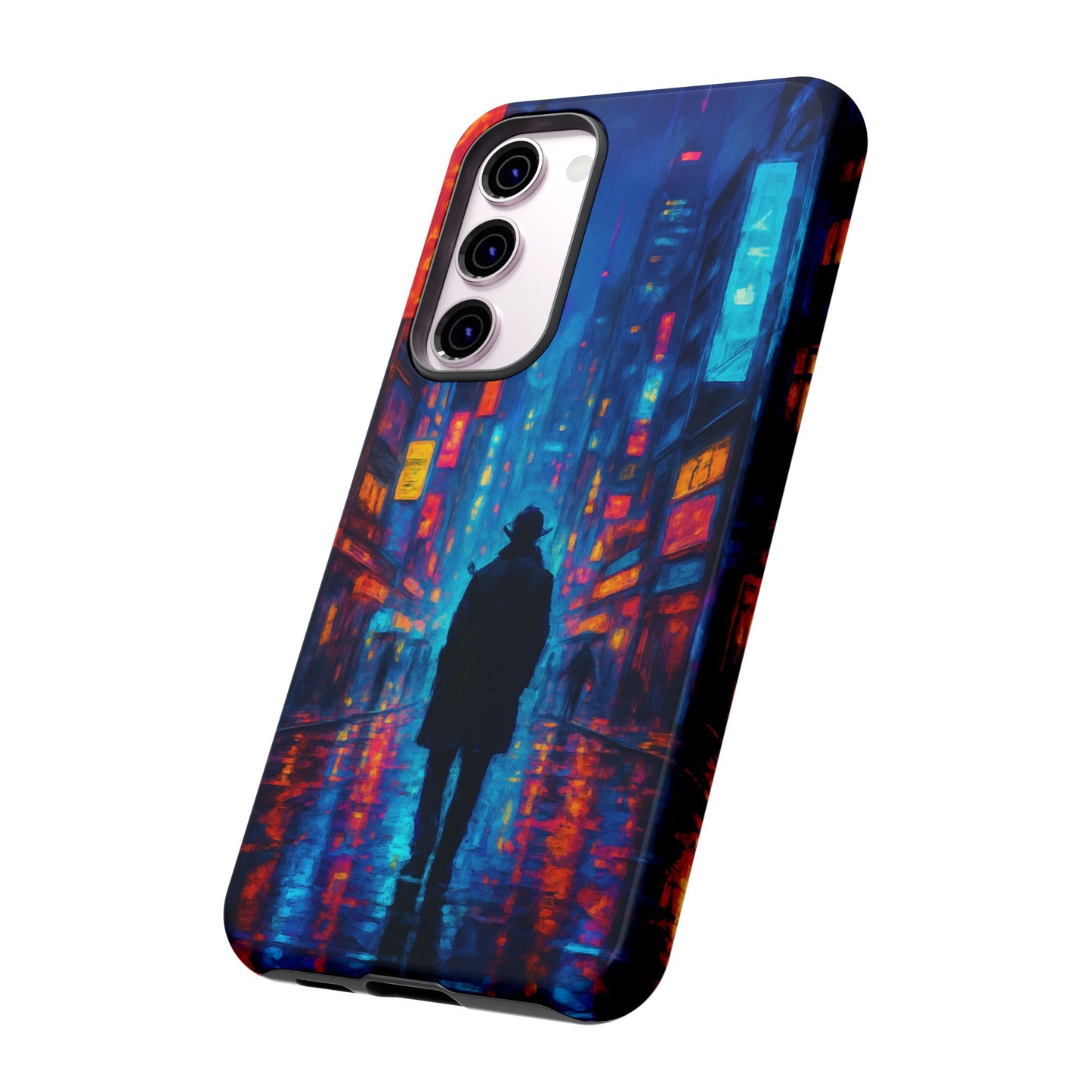 Neon City Nights – Urban Glow Phone Case