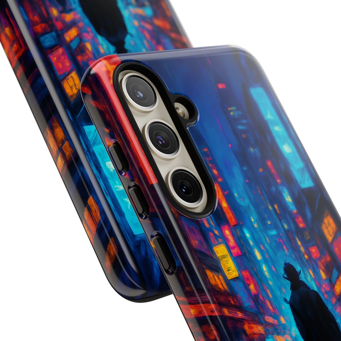 Neon City Nights – Urban Glow Phone Case