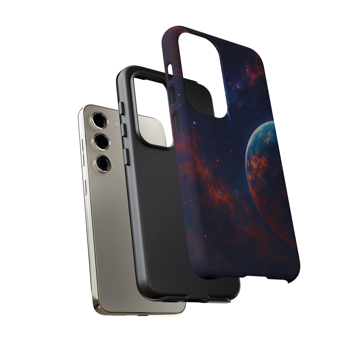 Celestial Quartet – Planetary Art Phone Case