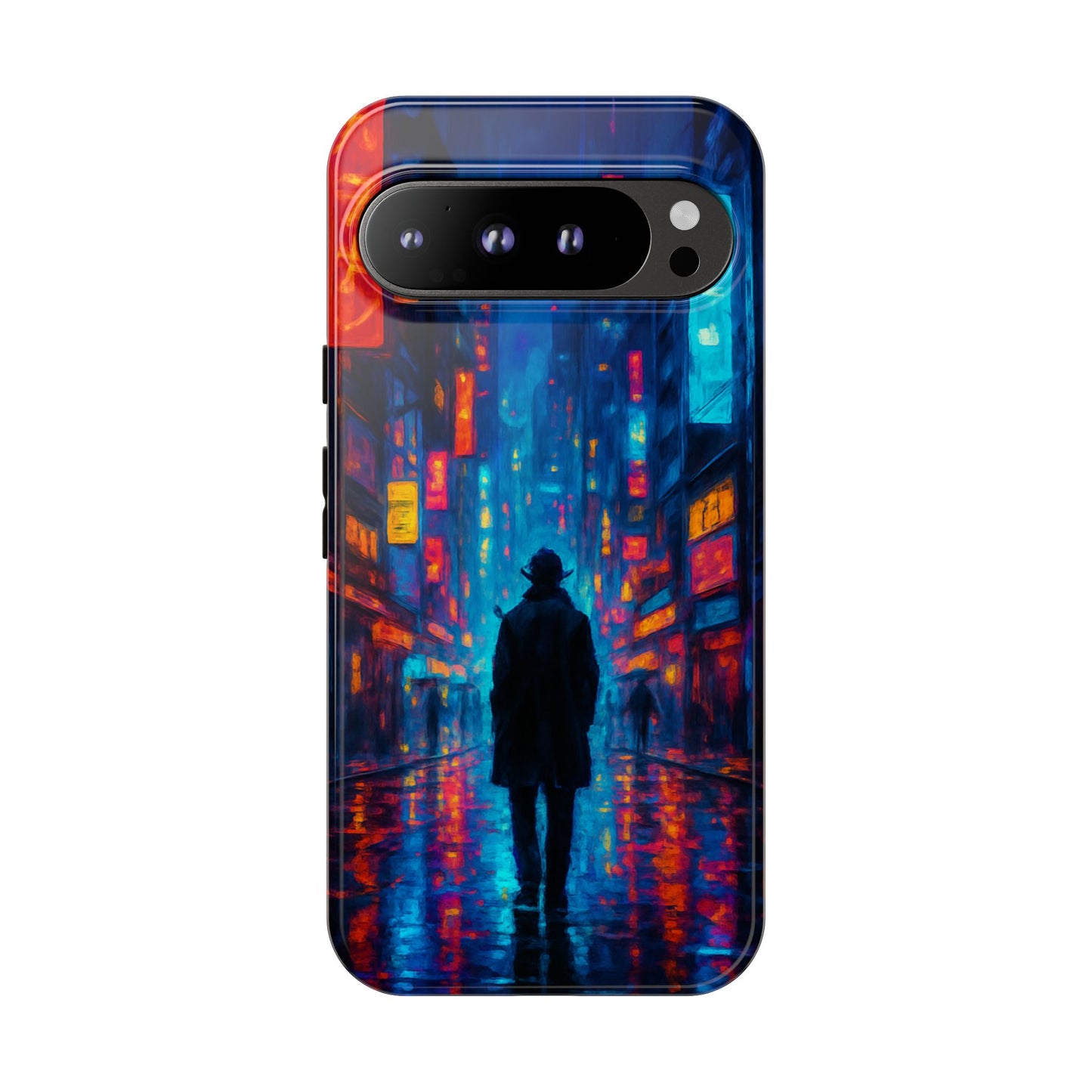 Neon City Nights – Urban Glow Phone Case