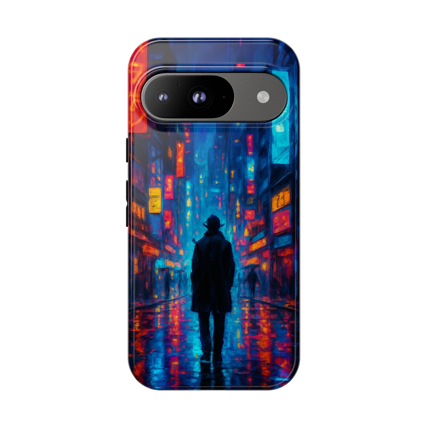 Neon City Nights – Urban Glow Phone Case