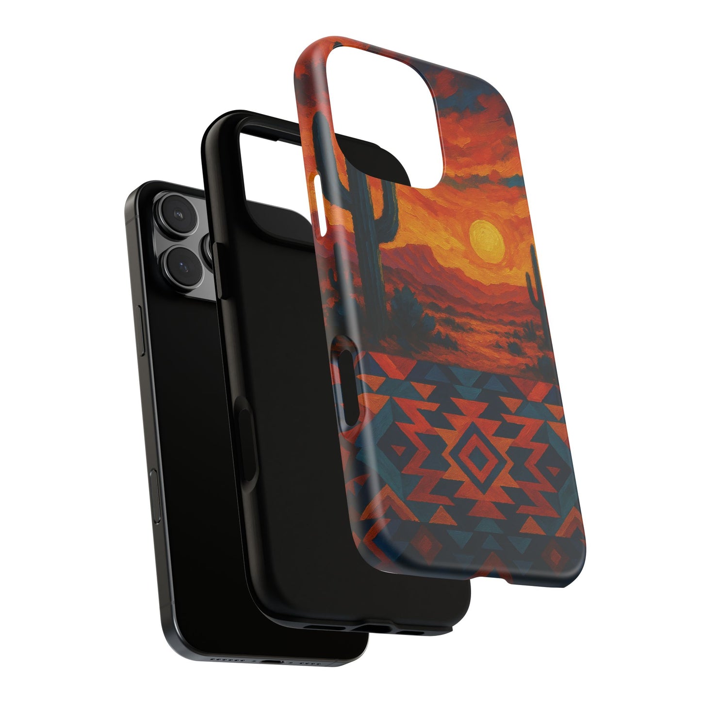 Desert Sunset Majesty – Southwestern Art Phone Case