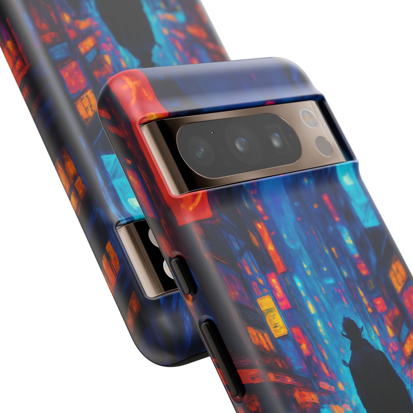 Neon City Nights – Urban Glow Phone Case