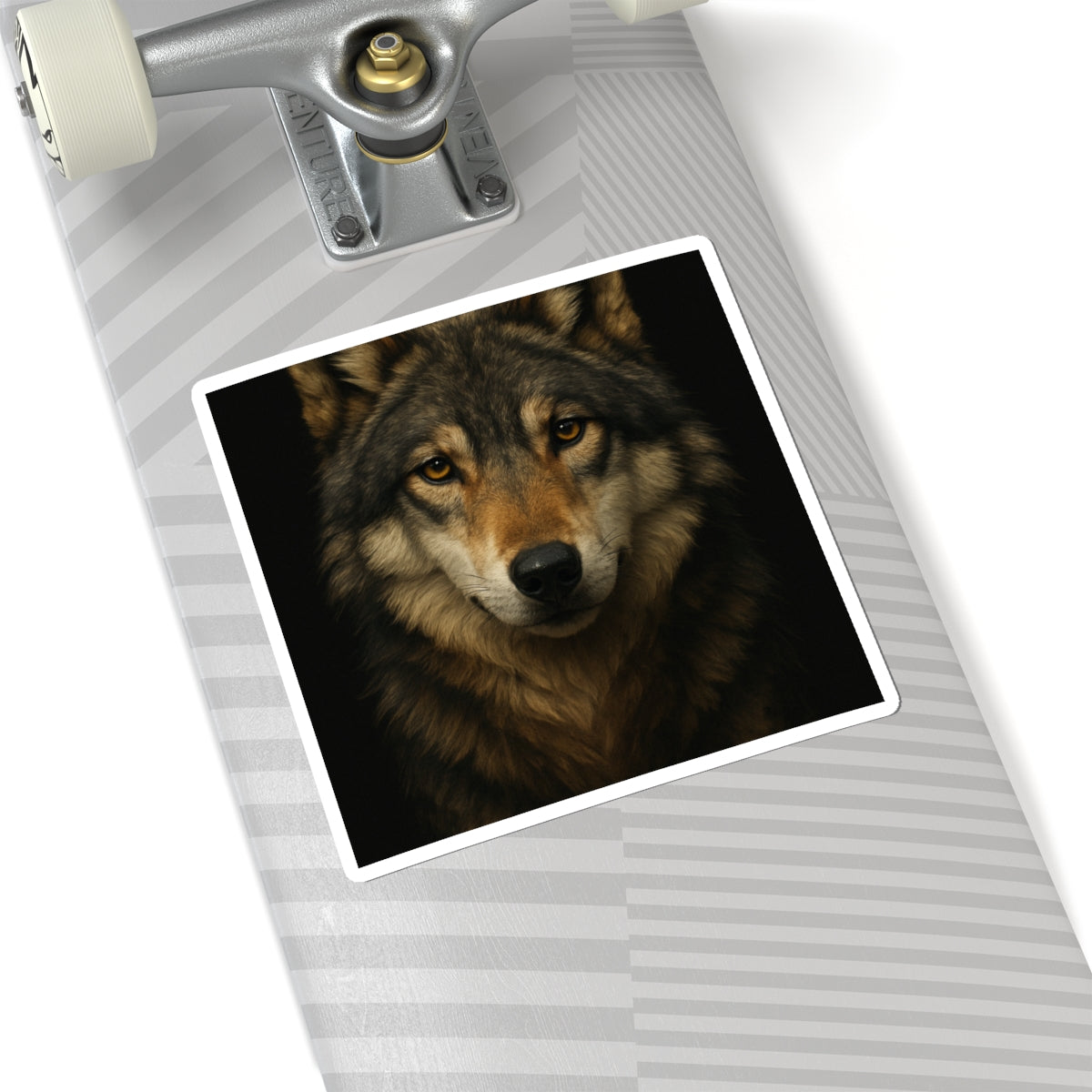 Wolf Kiss-Cut Stickers, Decorative Art Stickers, Laptop Stickers, Animal Lover Gifts, Wilderness Decor, Nature Stickers, Unique Wall Art